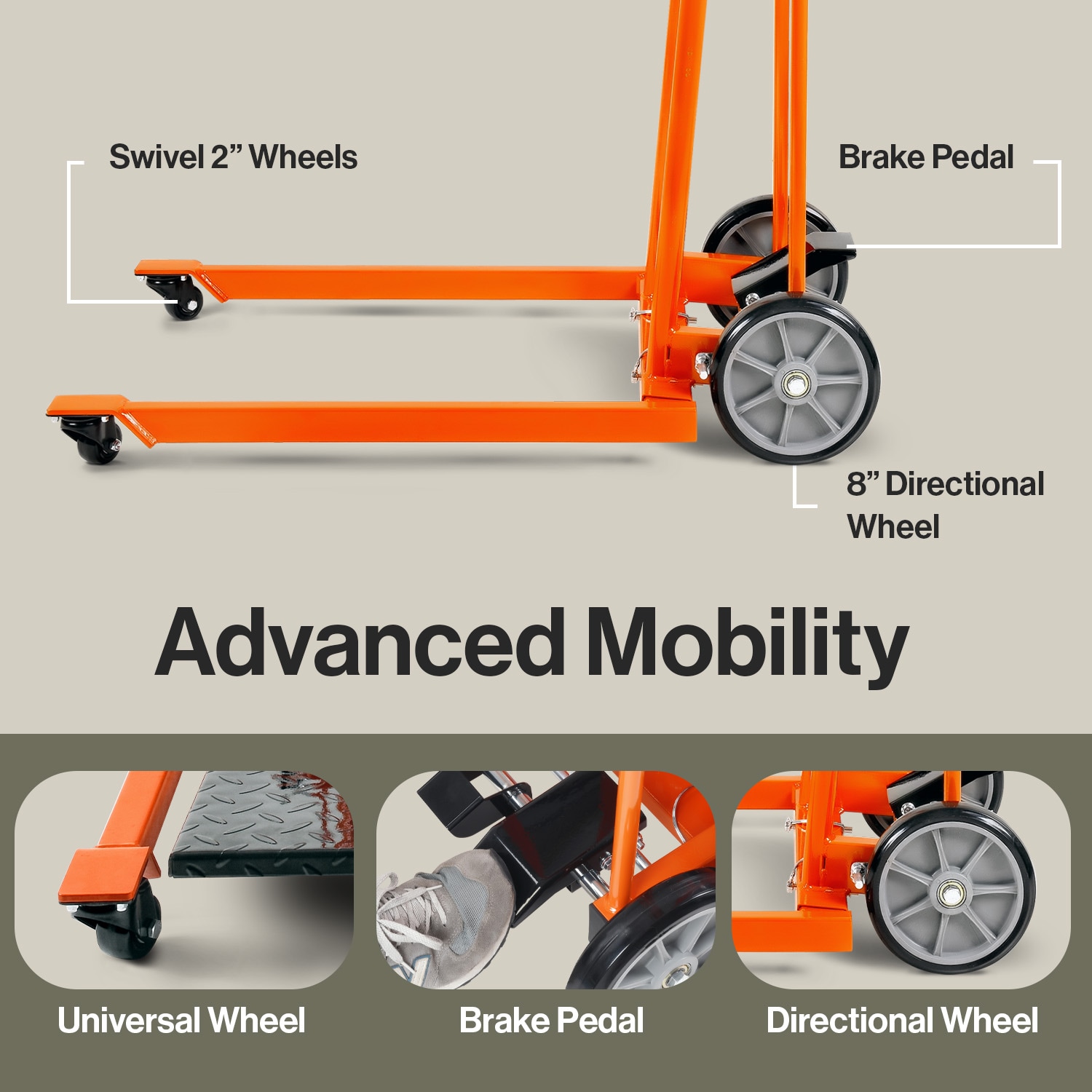 SuperHandy GUO129 Hand-Truck-Dollies - View #3