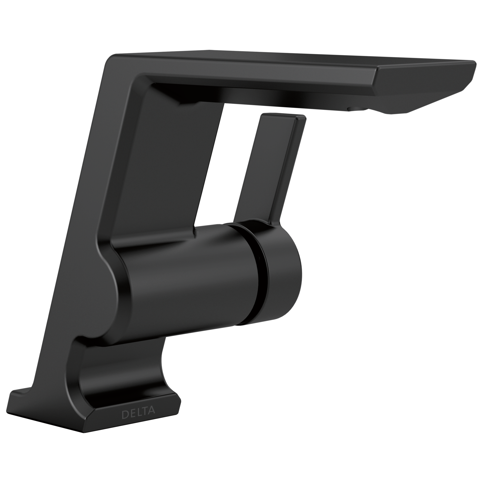 Sleek Modern Stainless Steel Single Hole Bathroom Faucet