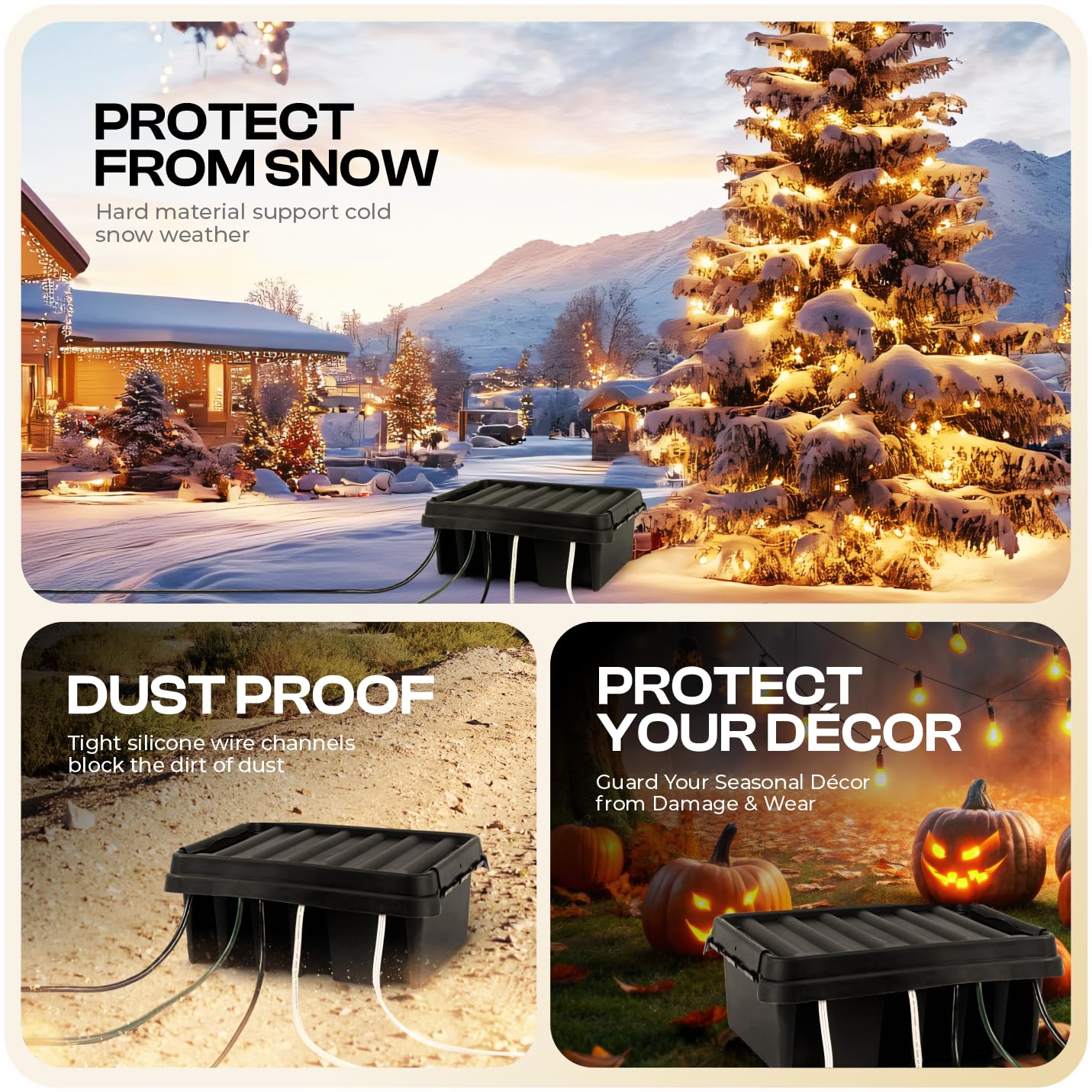 SOCKiTBOX SB BLACK LARGE Receptacle-Covers - View #4