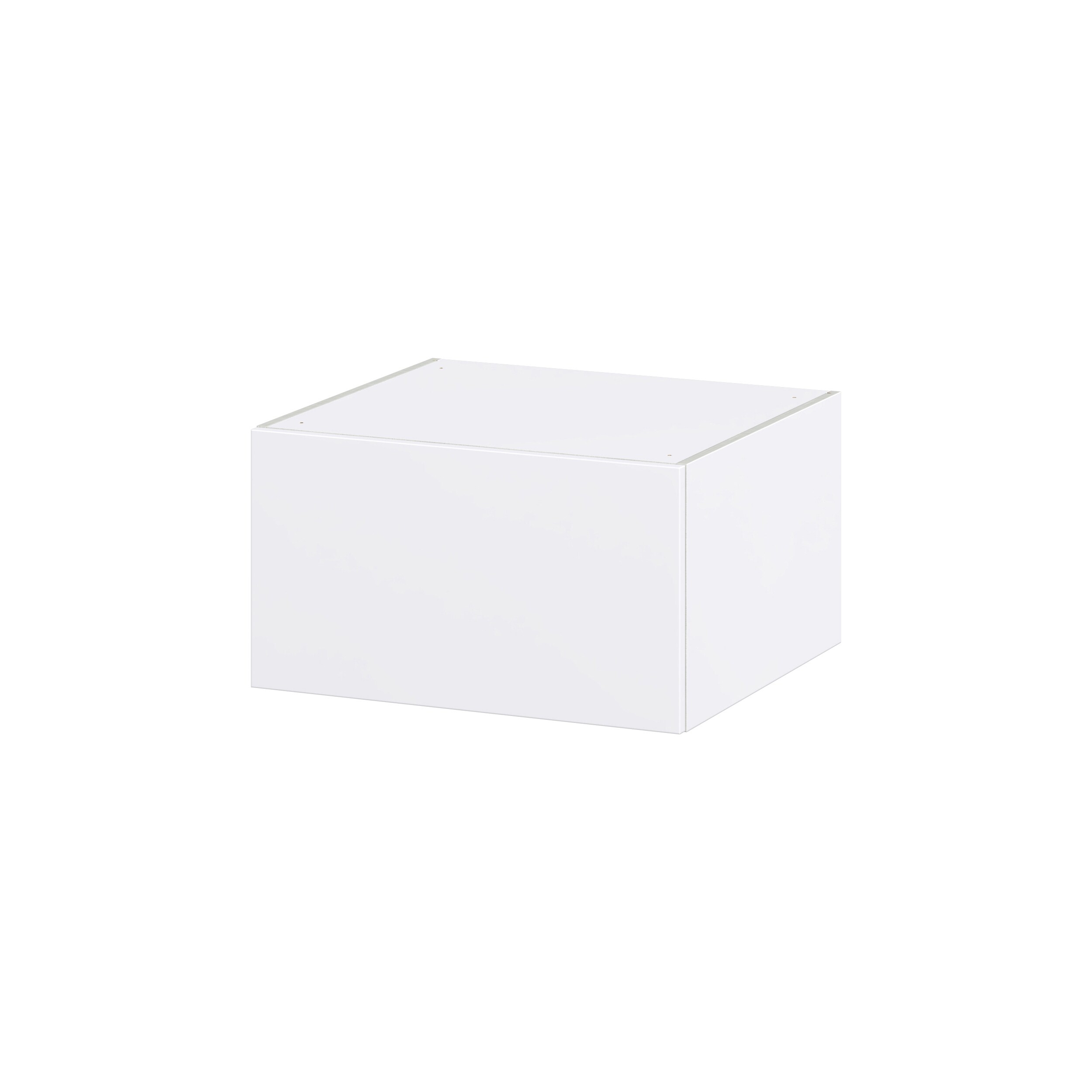 Hugo&Borg DSWLU271524-LA Lasalle 27-in W x 15-in H x 24-in D Bright White Slab Wall Fully assembled Cabinet (Flat Panel Slab)