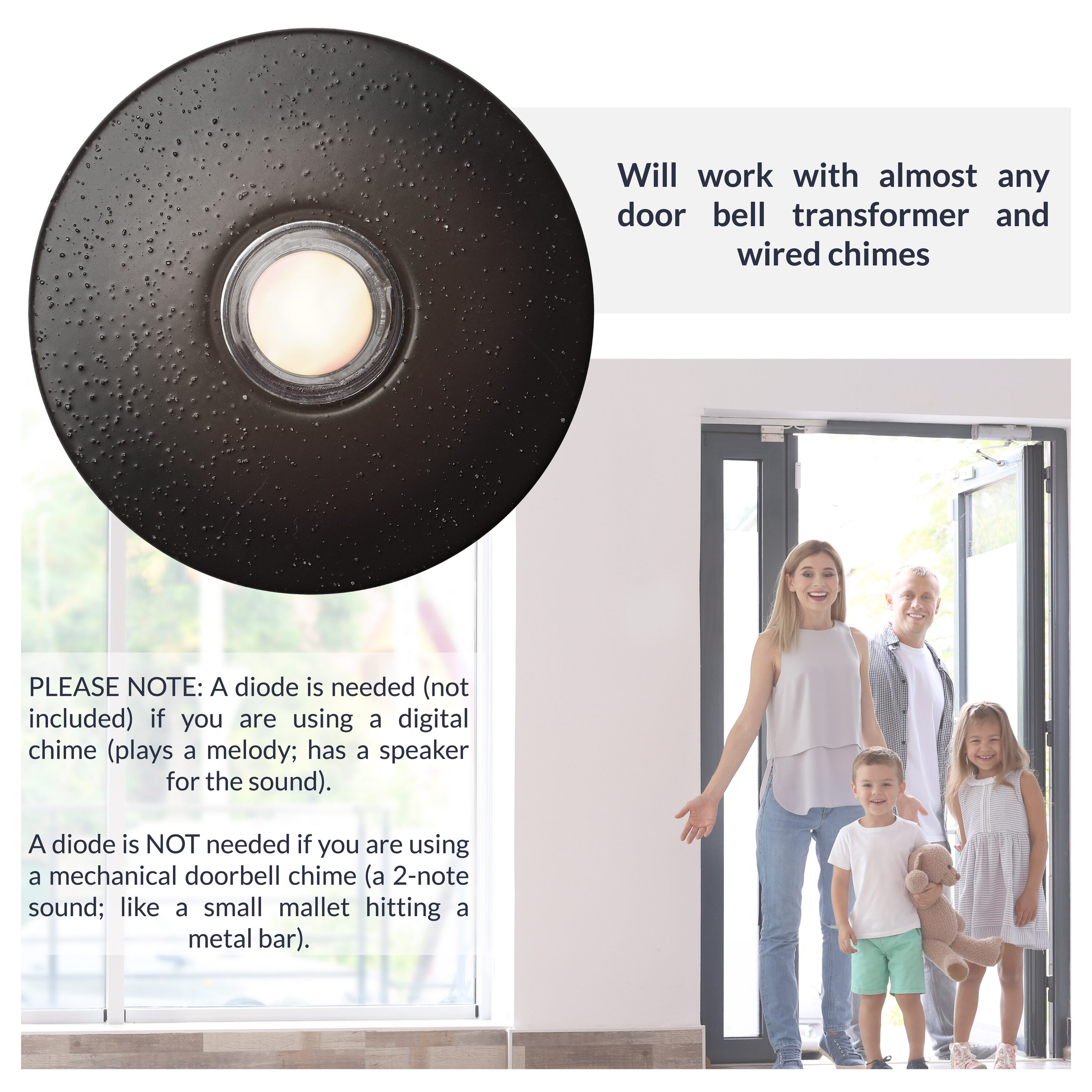 Newhouse Hardware ORB5WL Doorbell-Chime-Access - View #5