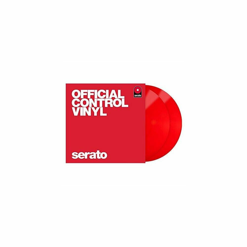  TNSR3496 Serato SCV-PS-RED-OV 12 in. Official Control Vinyl, Performance Series DJ Controller- Red