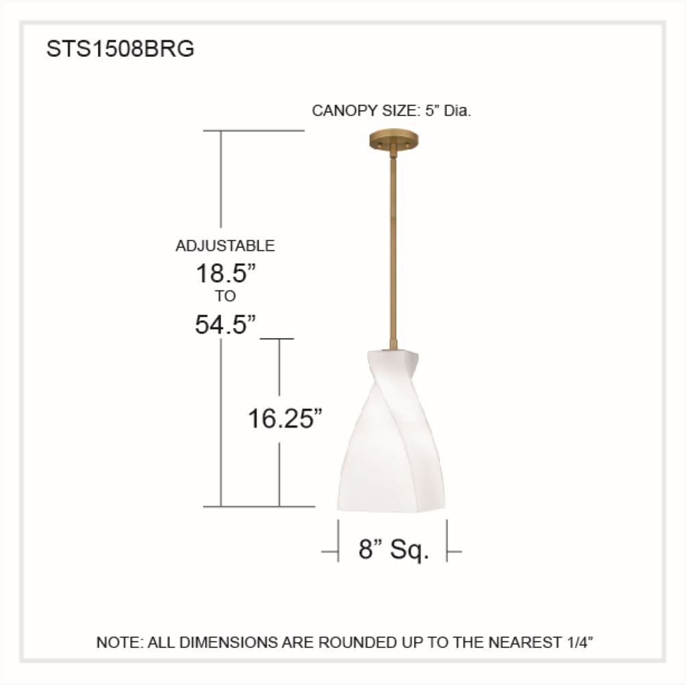 Quoizel STS1508BRG Pendant-Lights - View #5