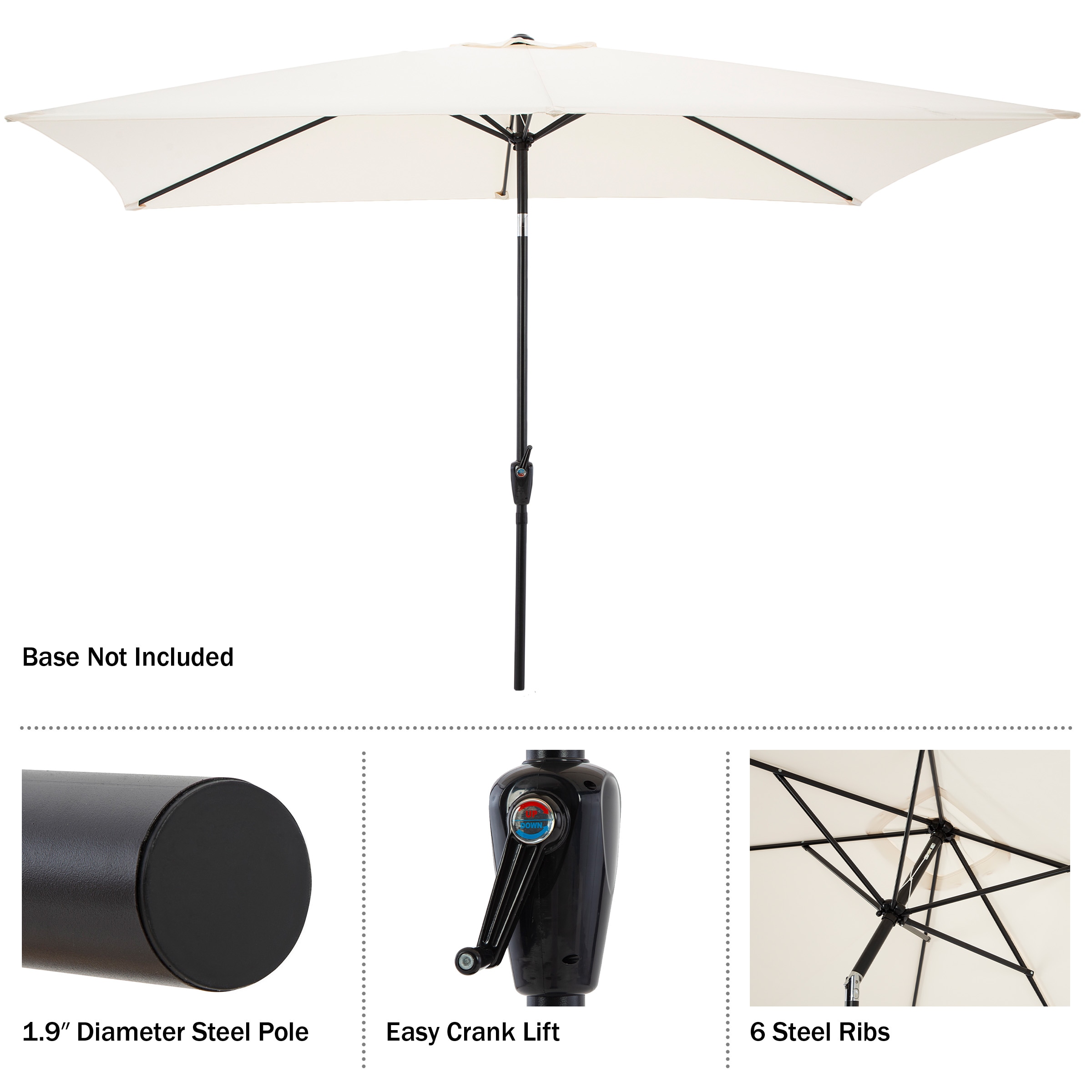Pure Garden 50-LG1277 Umbrellas-2 - View #4