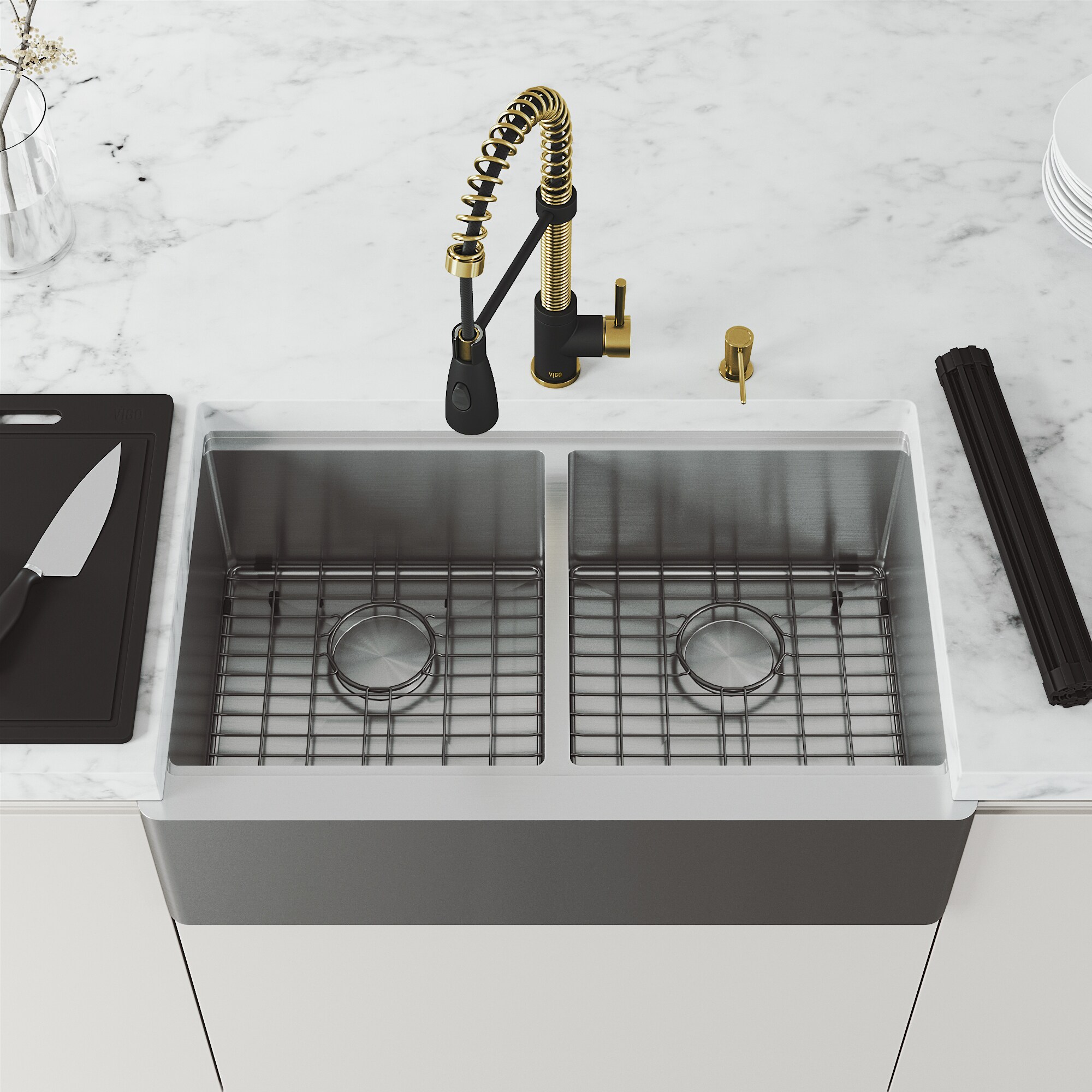 VIGO VG151003 Kitchen-Sinks - View #4
