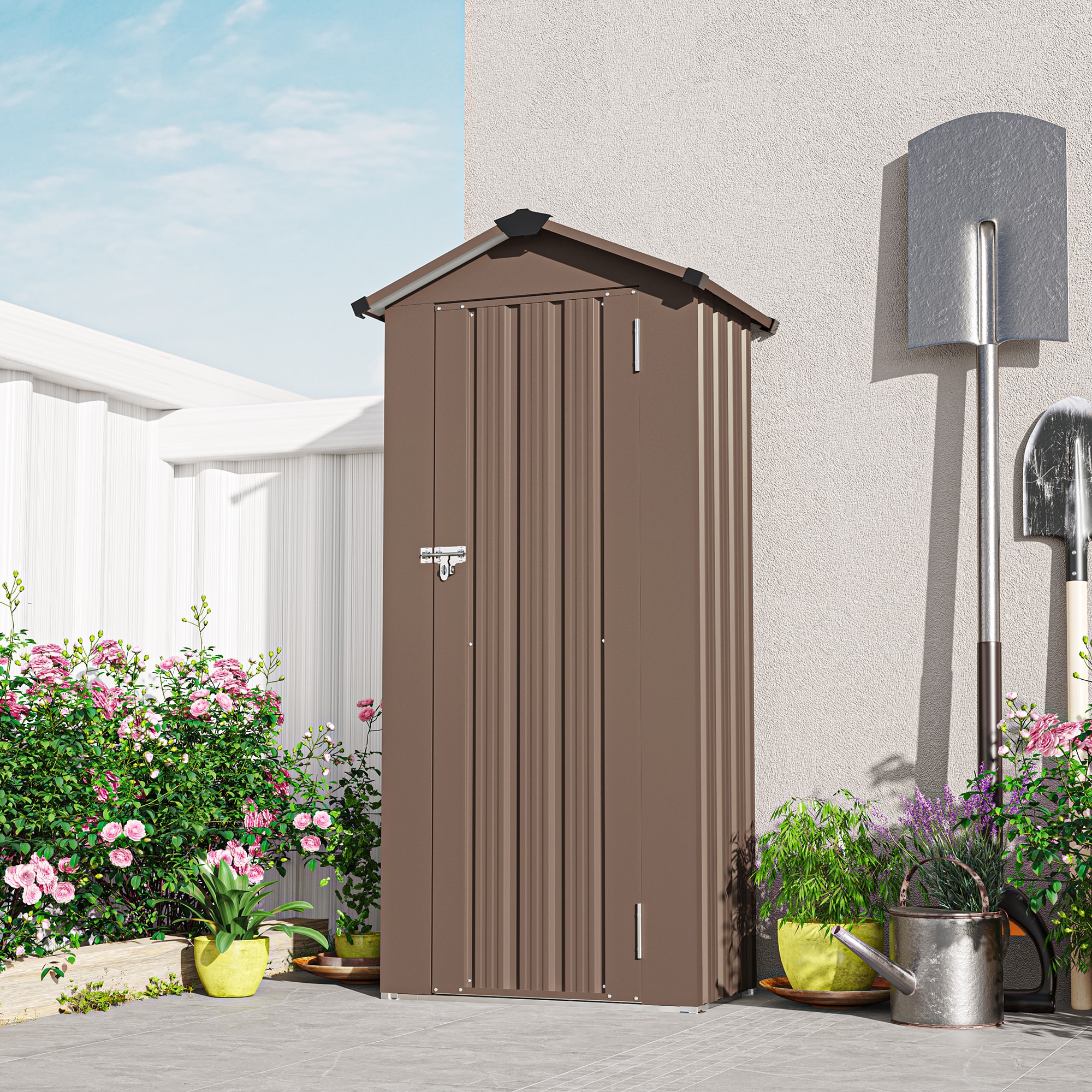 Mondawe MO-CP-83840 Metal-Storage-Buildings-Sheds - View #10