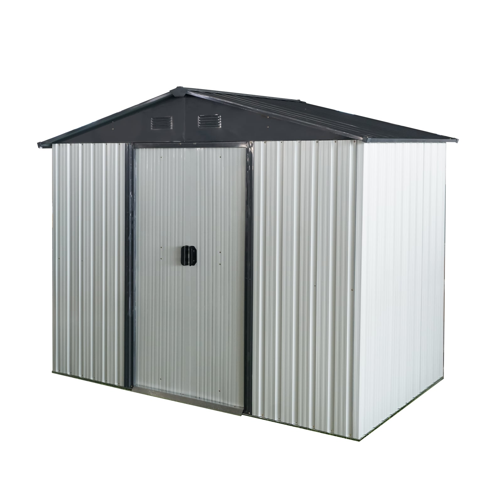 WELLFOR TWSG007-BN Metal-Storage-Buildings-Sheds - View #6