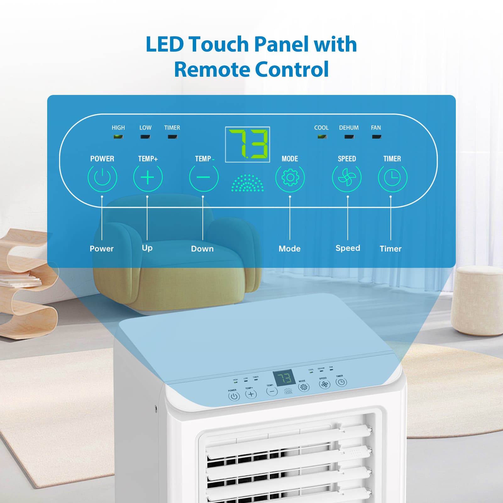 Qeetex LSHQQPHO-10G024Q2 Portable-Air-Conditioners - View #4