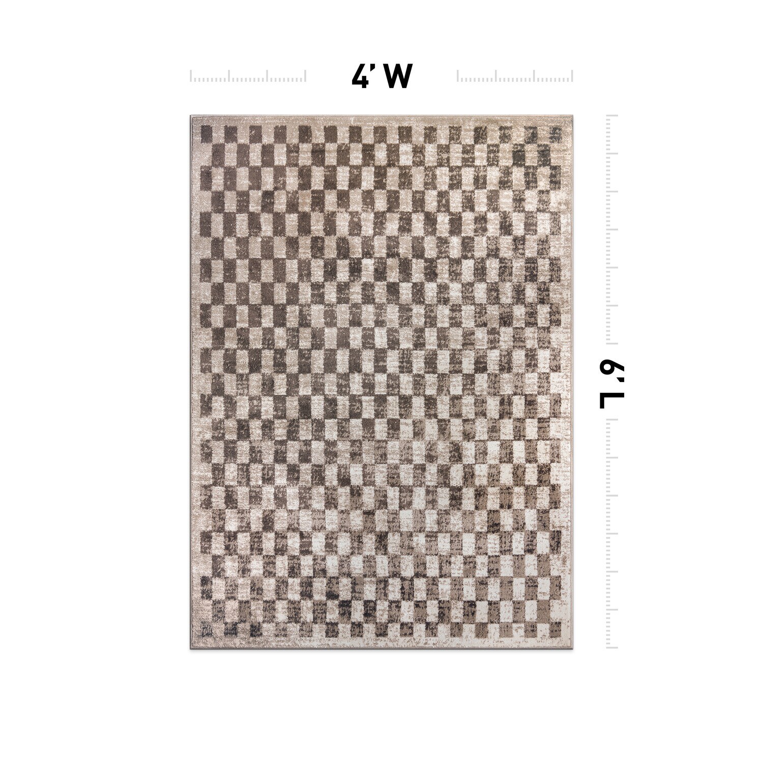 World Rug Gallery WR102BEIGE4X6 rugs - View #3