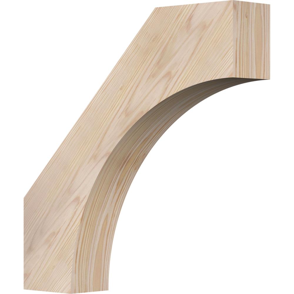 Ekena Millwork BRC04X18X18WTL00SDF 3-1/2-in x 18-in x 18-in Douglas Fir Unfinished Wood Westlake Smooth Knee Brace