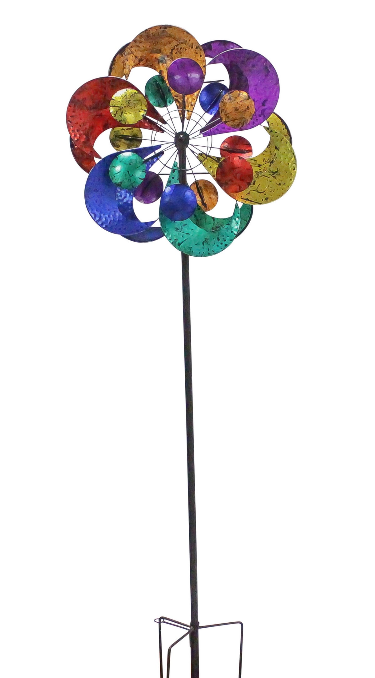 RCS Gifts Wind Spinners Powder Coated Steel Wind Spinner at Lowes.com