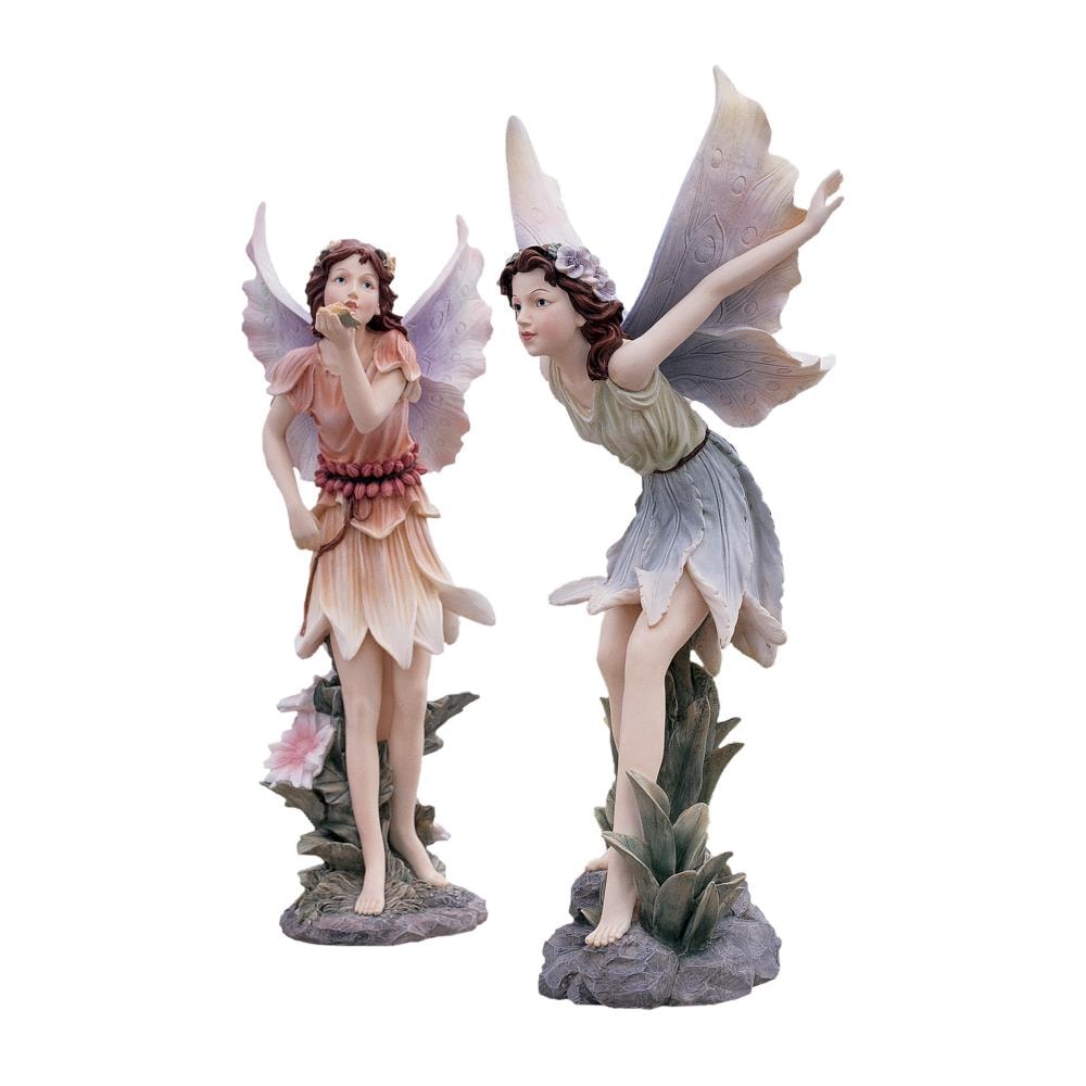 design toscano the secret garden gazing fairy statue