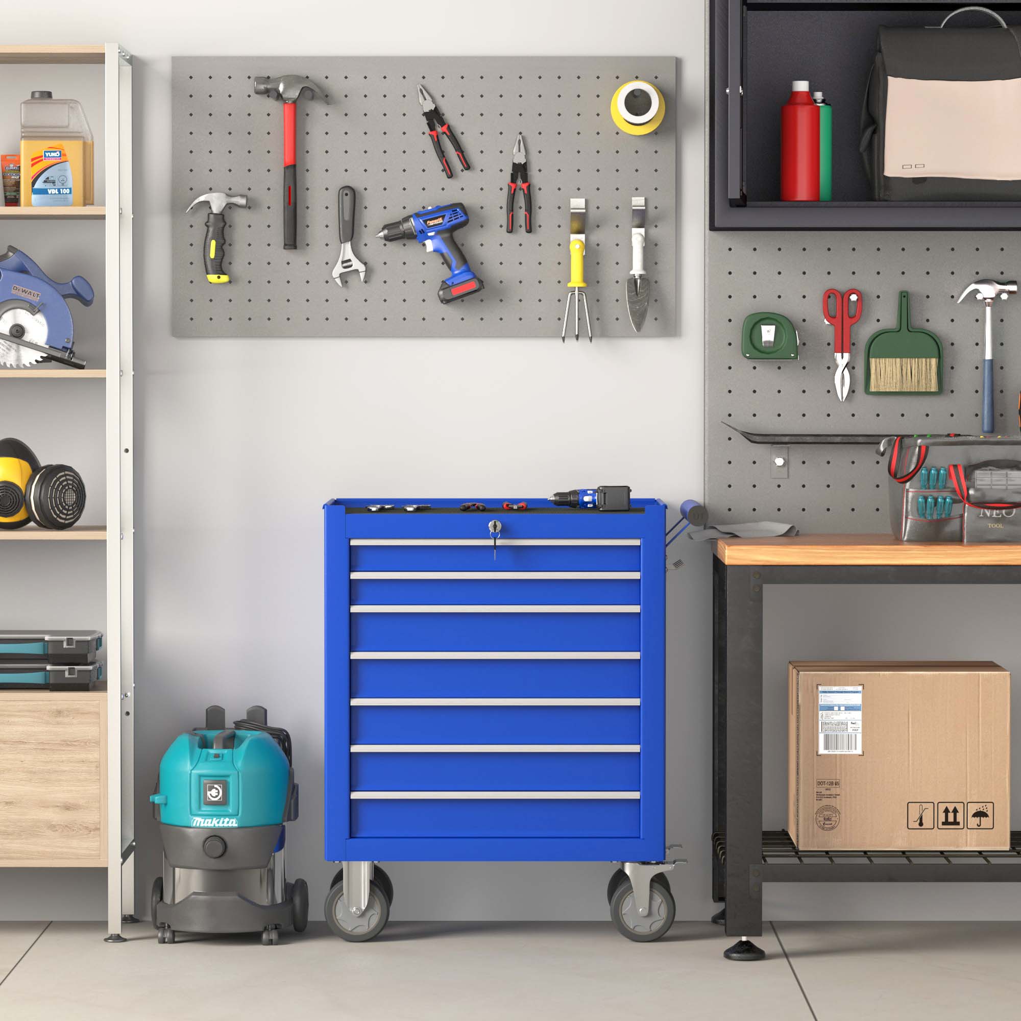 RaDEWAY TH111209-BU Tool-Cabinets - View #7