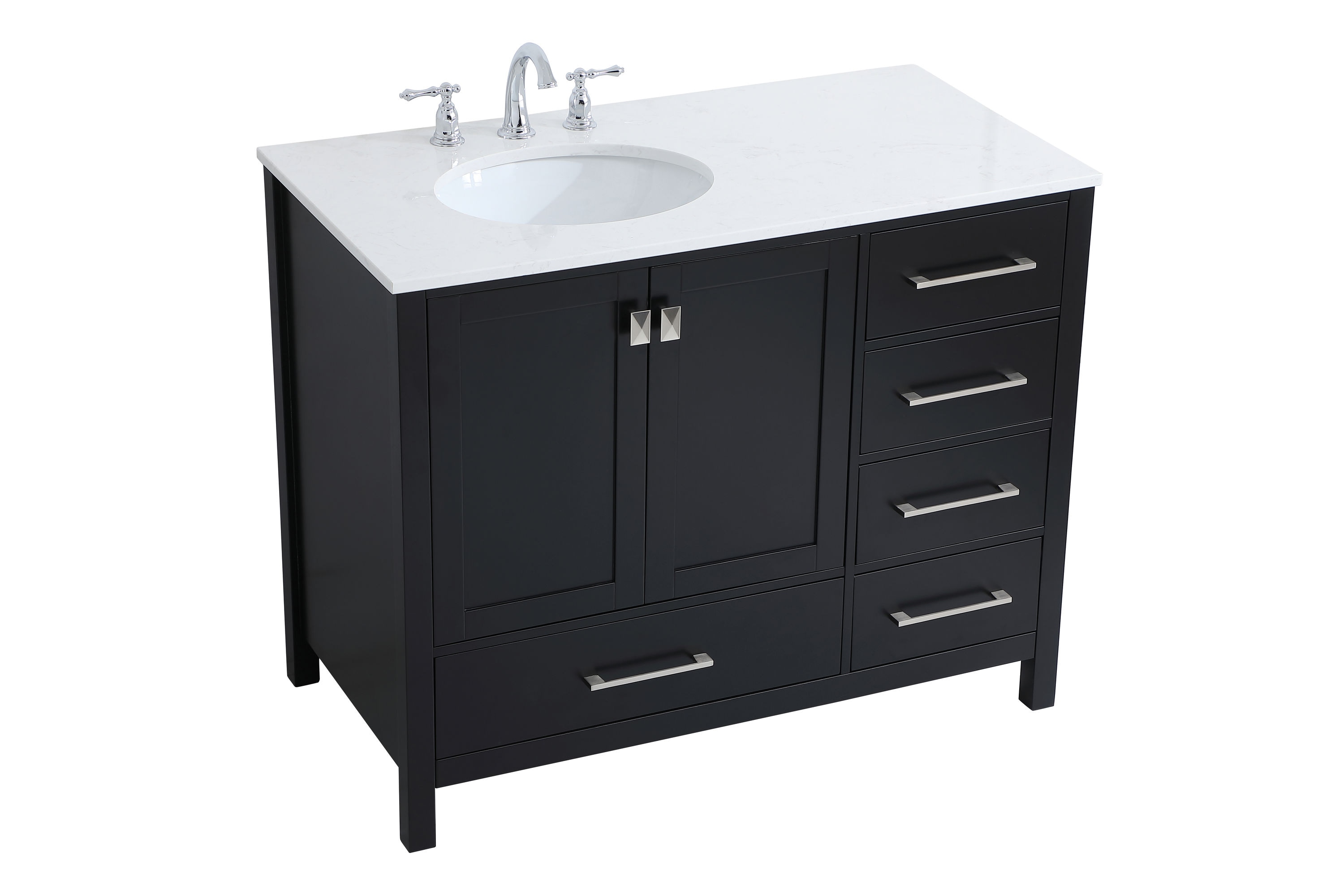 Elegant Decor FI56442BK Bath-Vanity-Combo - View #4