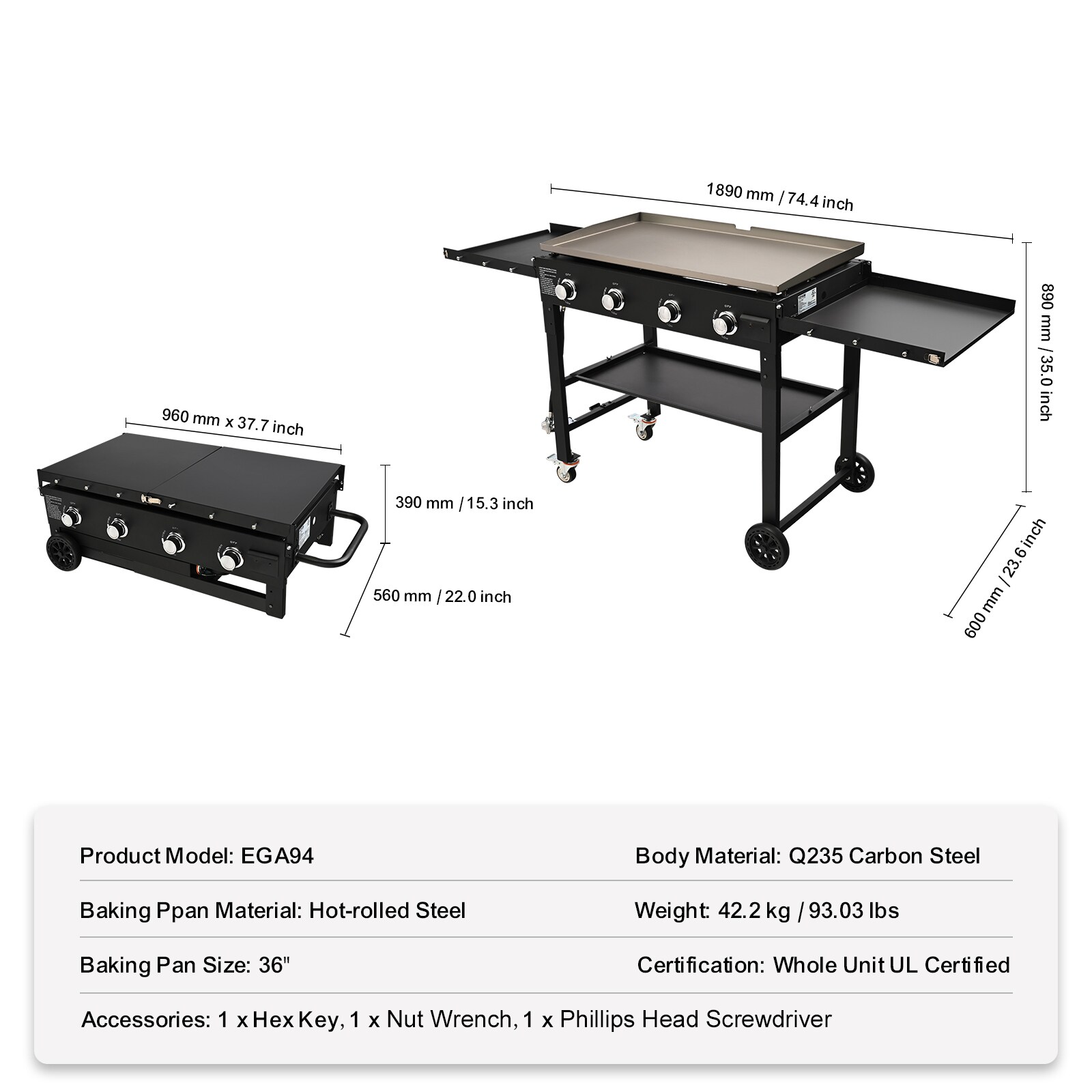 SVOPES SVOPESHWTCXRQ01798V0 Gas-Grill - View #8