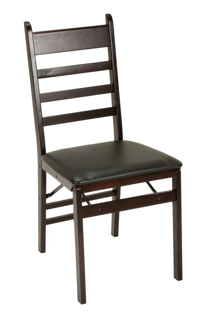 ladder back folding chair