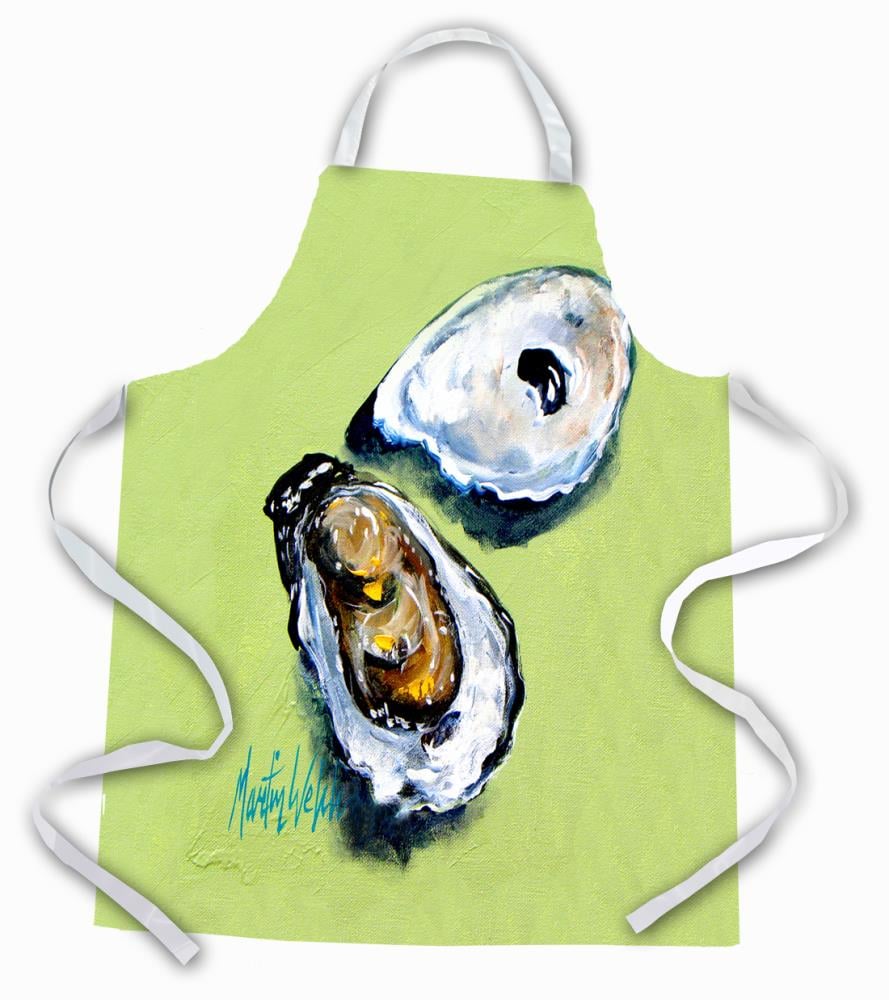 Caroline's Treasures MW1262APRON Two Oyster Shells Apron