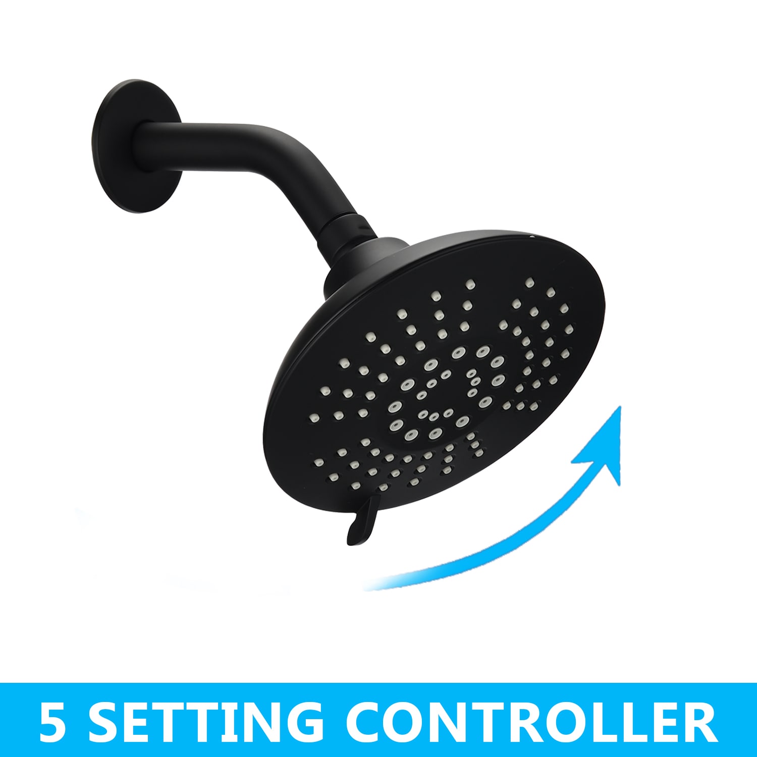 WELLFOR W10-65SSMB Showerhead-Bar-Panels - View #6