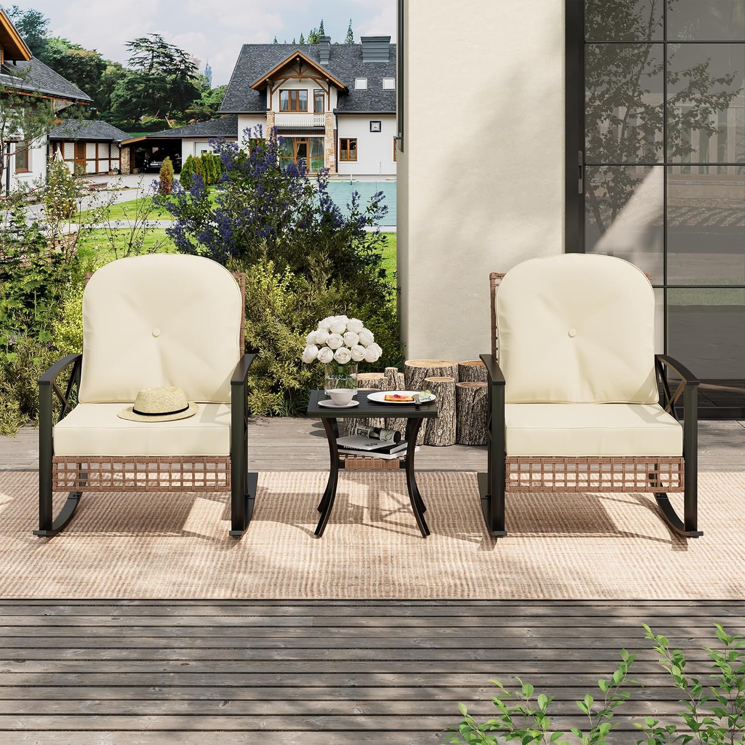Qeetex LHF-HW-PPG-339CUBWX Patio-Conversation-Sets - View #8