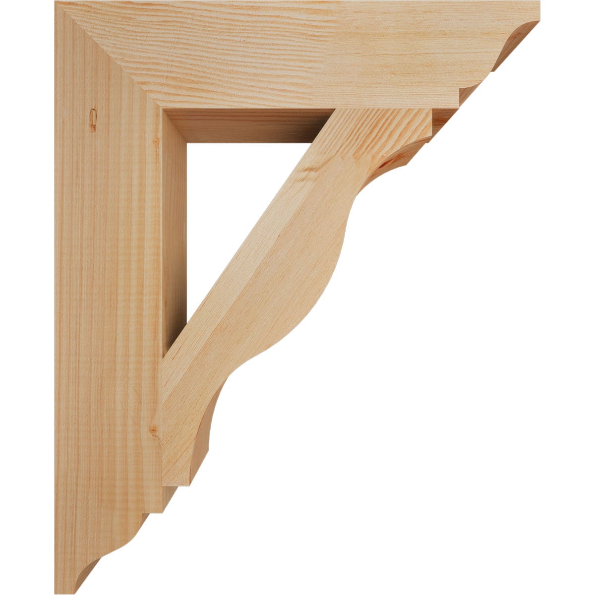 Ekena Millwork BKT04X18X22FST01SDF Exterior-Brackets-Braces - View #3