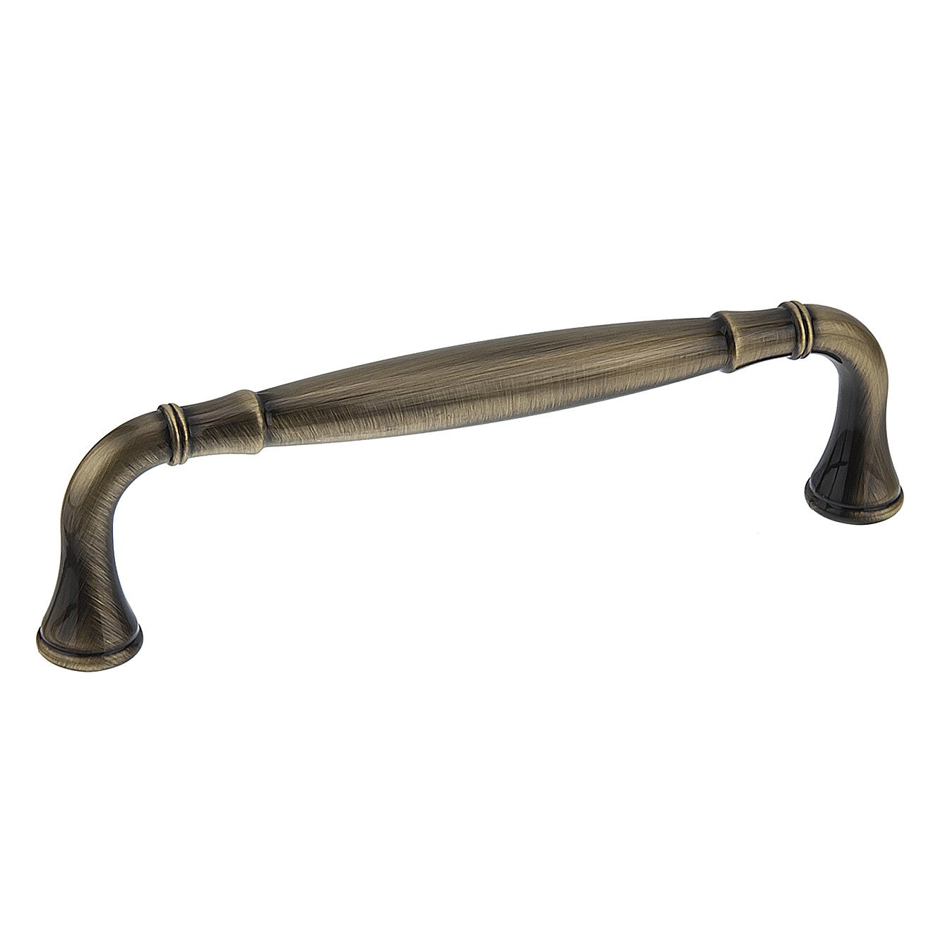 Richelieu BP790128AE Candiac 5-1/16-in , 128mm Center to Center Antique English Cylindrical Handle