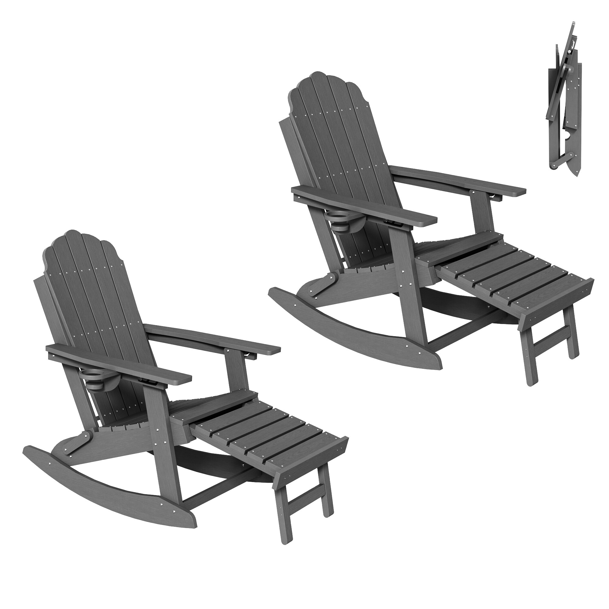 Livewood L-E-CRS-203GY-2 Patio-Chairs - View #11