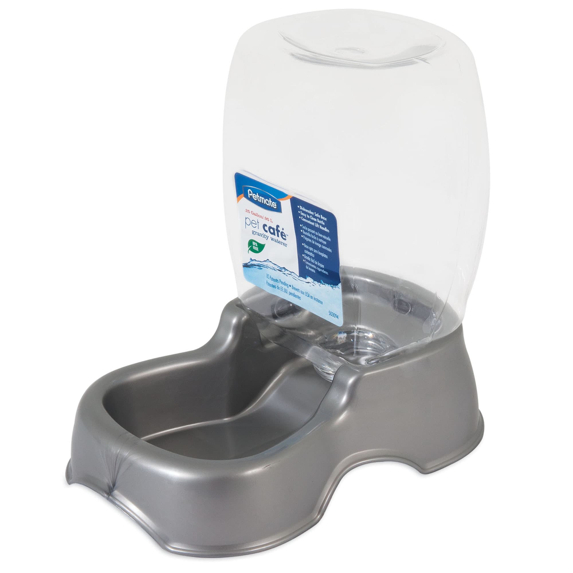 Petmate 2.5-Gallons Plastic Dog/Cat Gravity in the Fountains & Waterers  department at