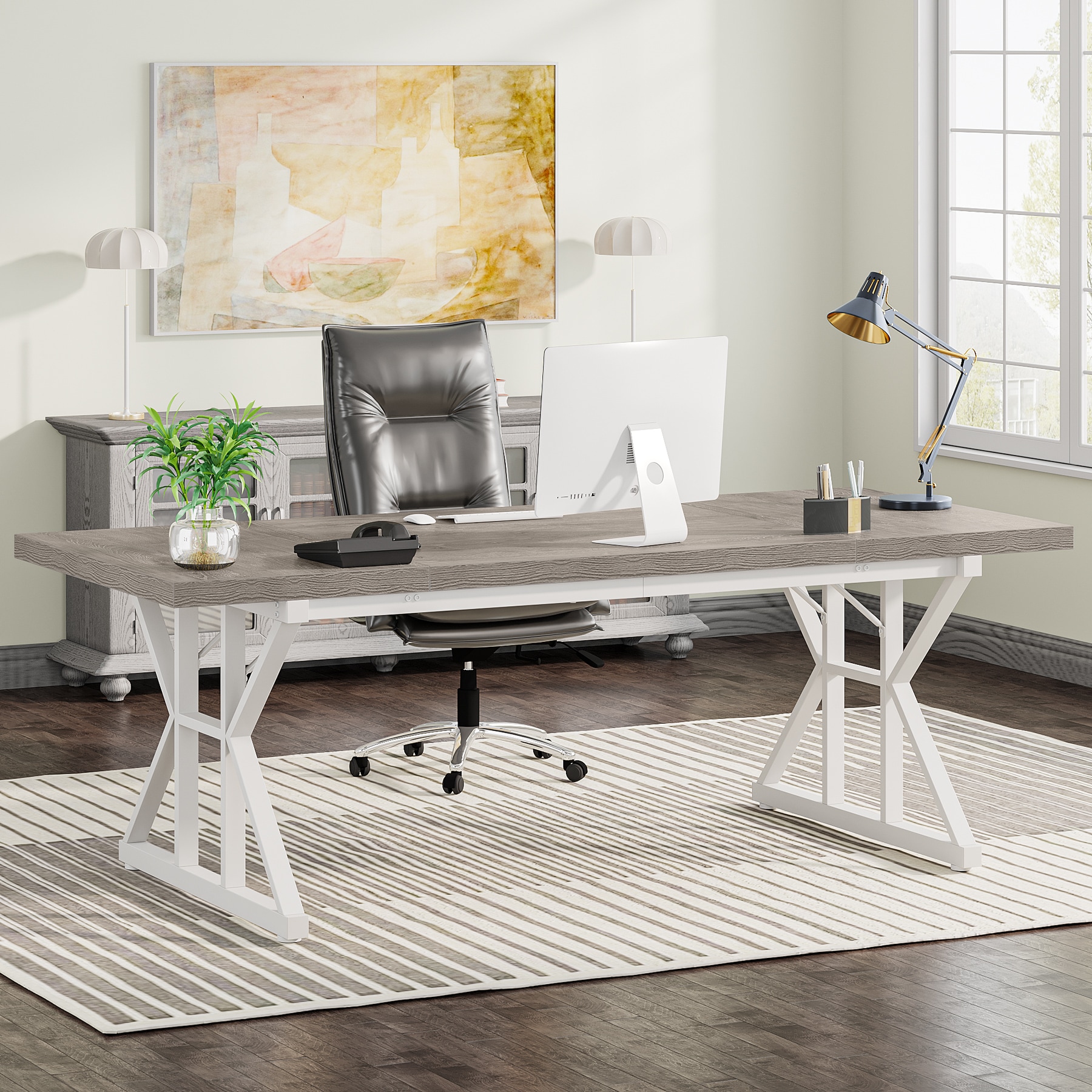 Tribesigns LWFD-JW0517 Office-Tables - View #2