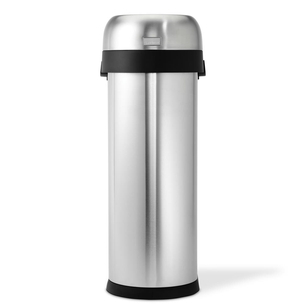 Simplehuman 50-liter Rectangular Brushed Stainless Steel Step Can