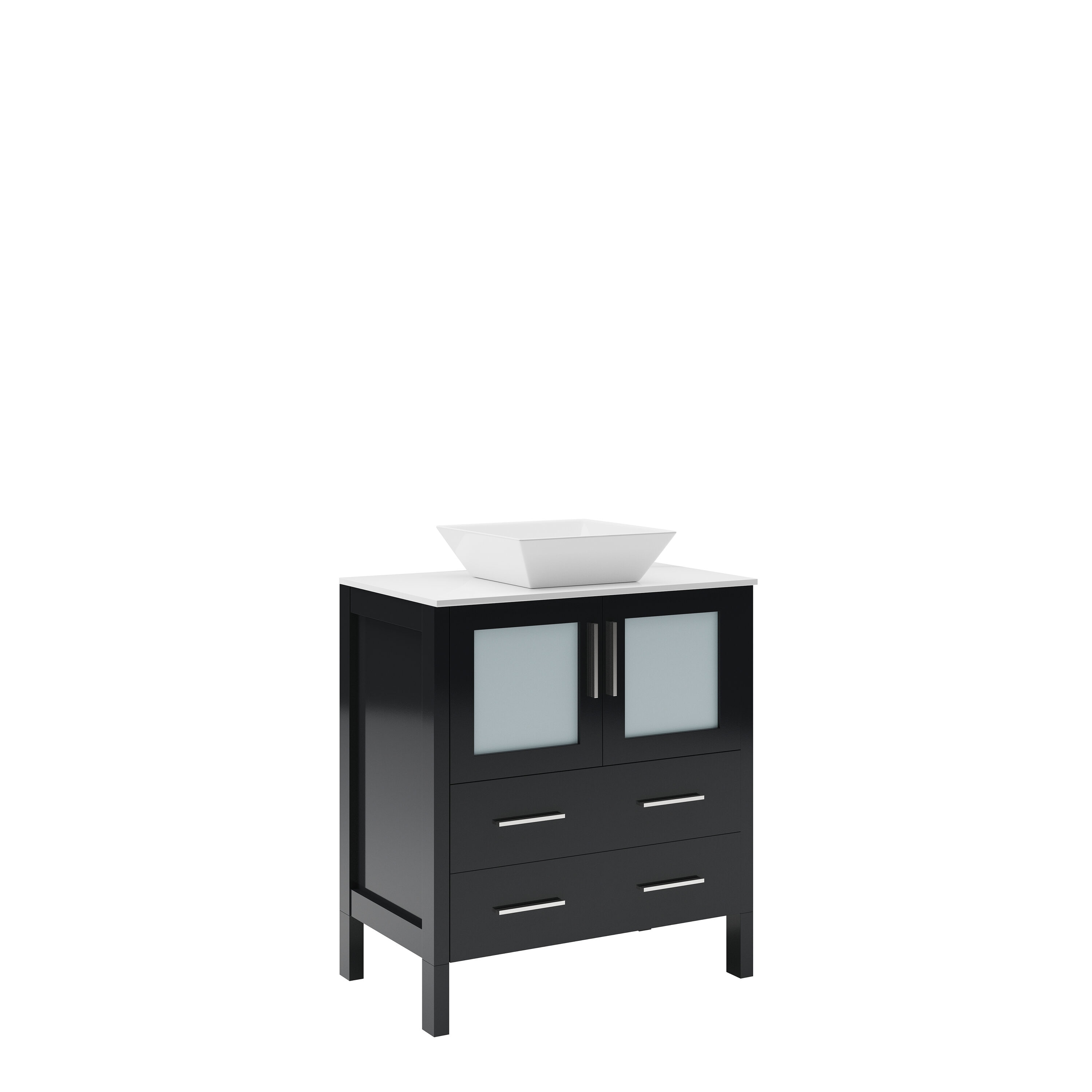 Fresca FCB6230ES-CWH-V Bath-Vanity-Combo - View #2