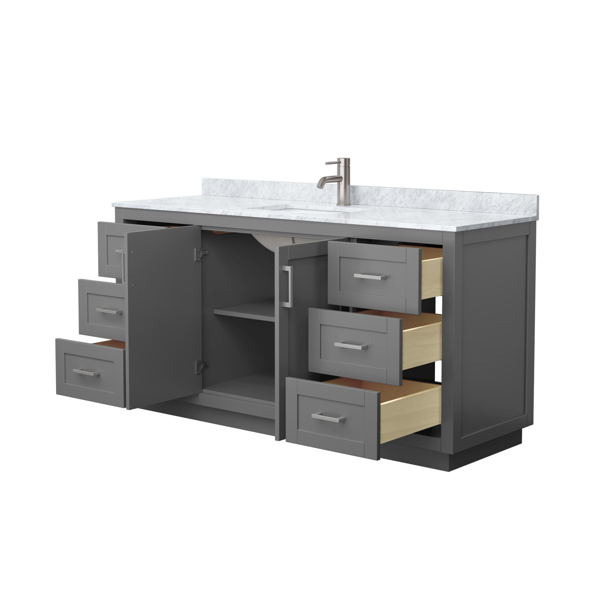Wyndham Collection WCF292966SKGCMUNSMXX Bath-Vanity-Combo - View #3