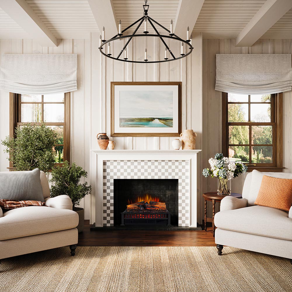 Country Living CL-LS-200-3 Electric-Fireplace-Logs - View #6