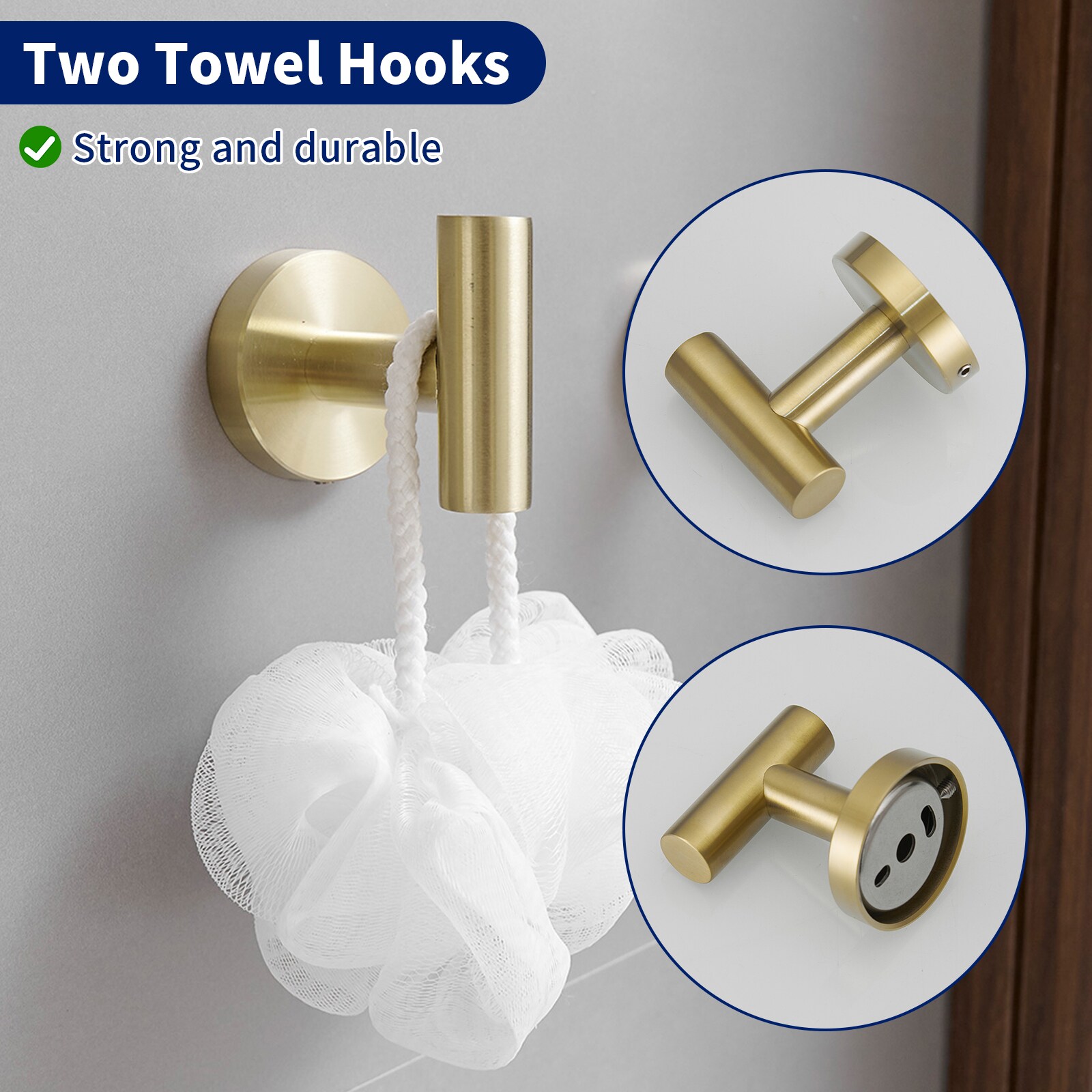 BWE A-91062-BG-R Decorative-Bath-Hardware-Kits - View #5