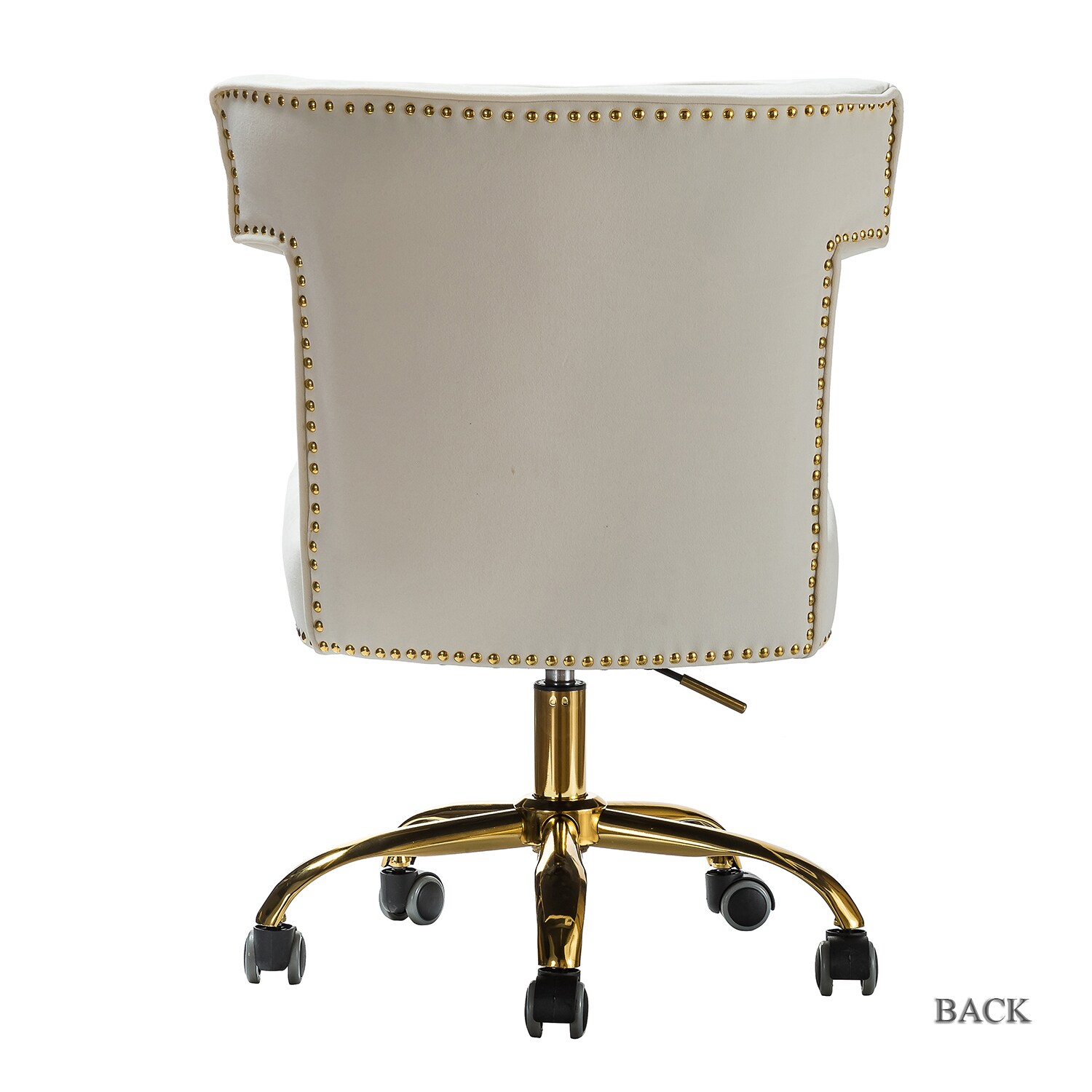 14 Karat Home OFM0001-IVORY Office-Chairs - View #3
