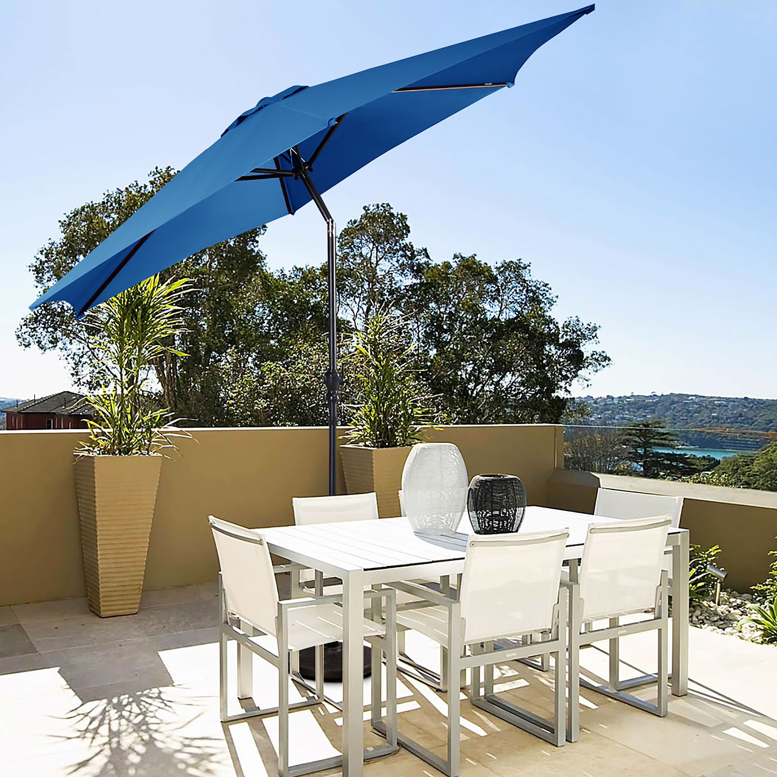 Costway OP2806BL Umbrellas-2 - View #5