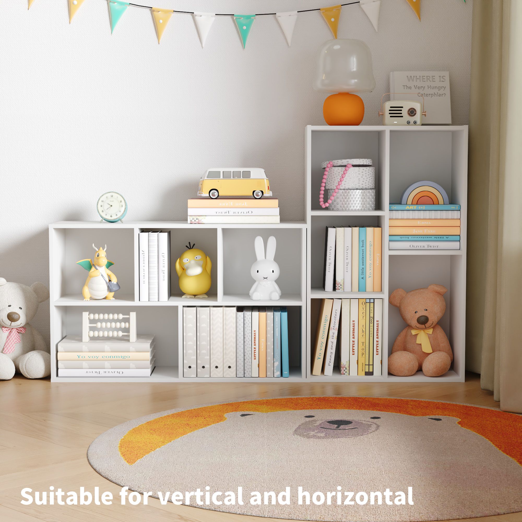 HomLux 11069WH-A bookcases - View #2