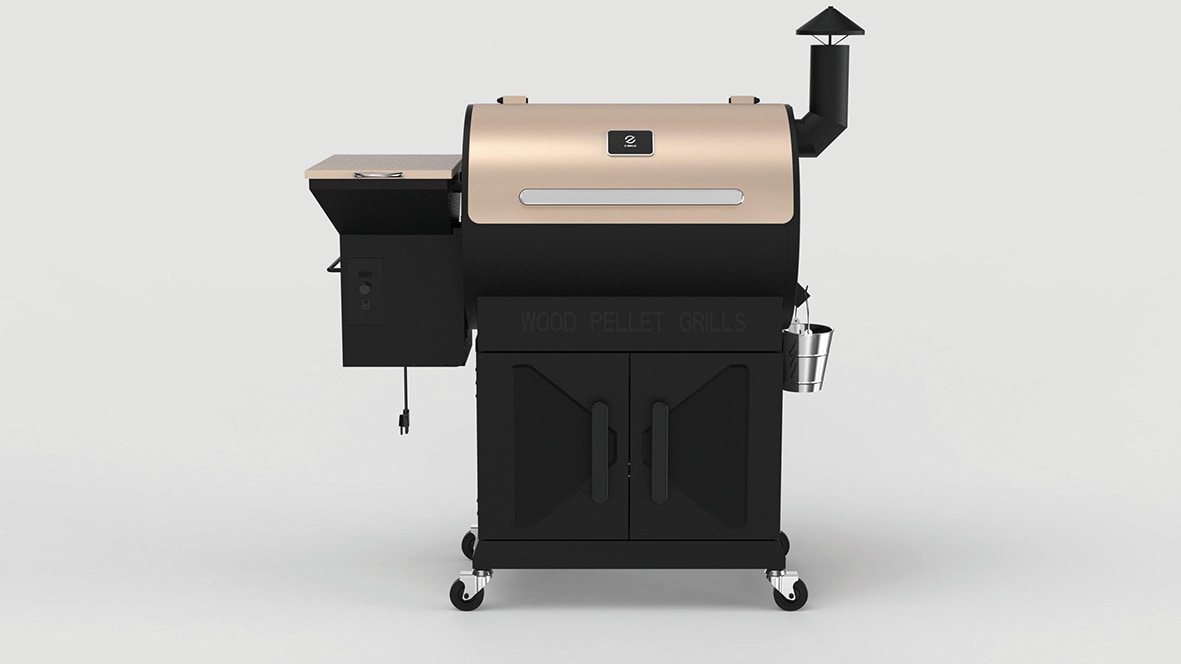 Z GRILLS ZPG-7002B3E 697-Sq in Sliver Pellet Grill ZPG-7002B3E Sansujyuku sansujyuku.com