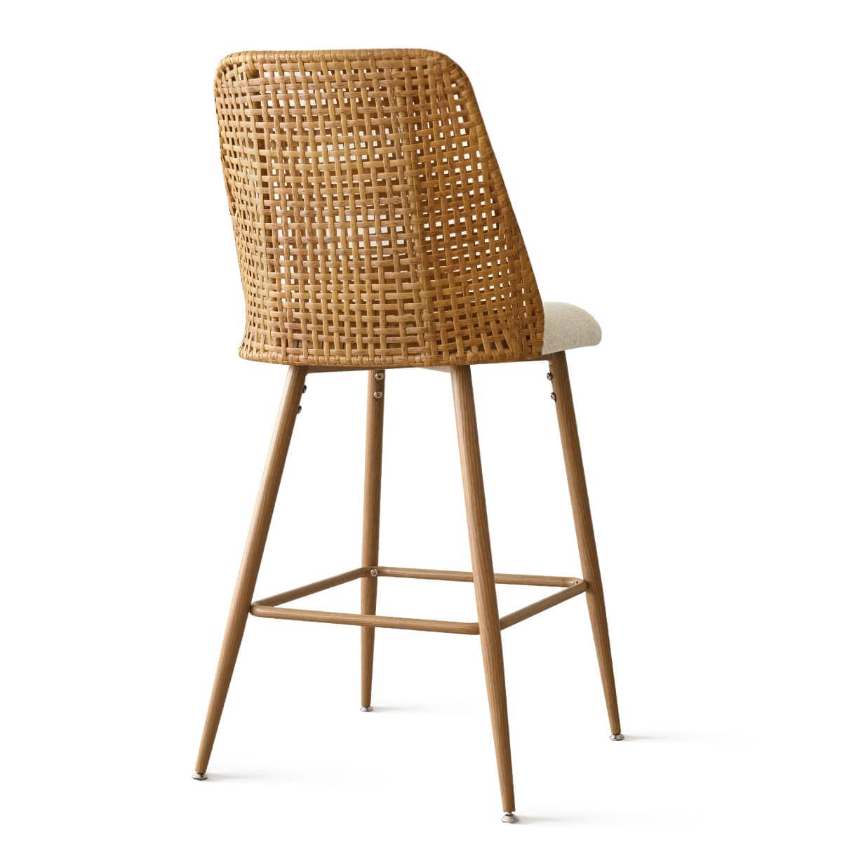 Maison Boucle NICE-MIDBAR-OAK-6 stools - View #6