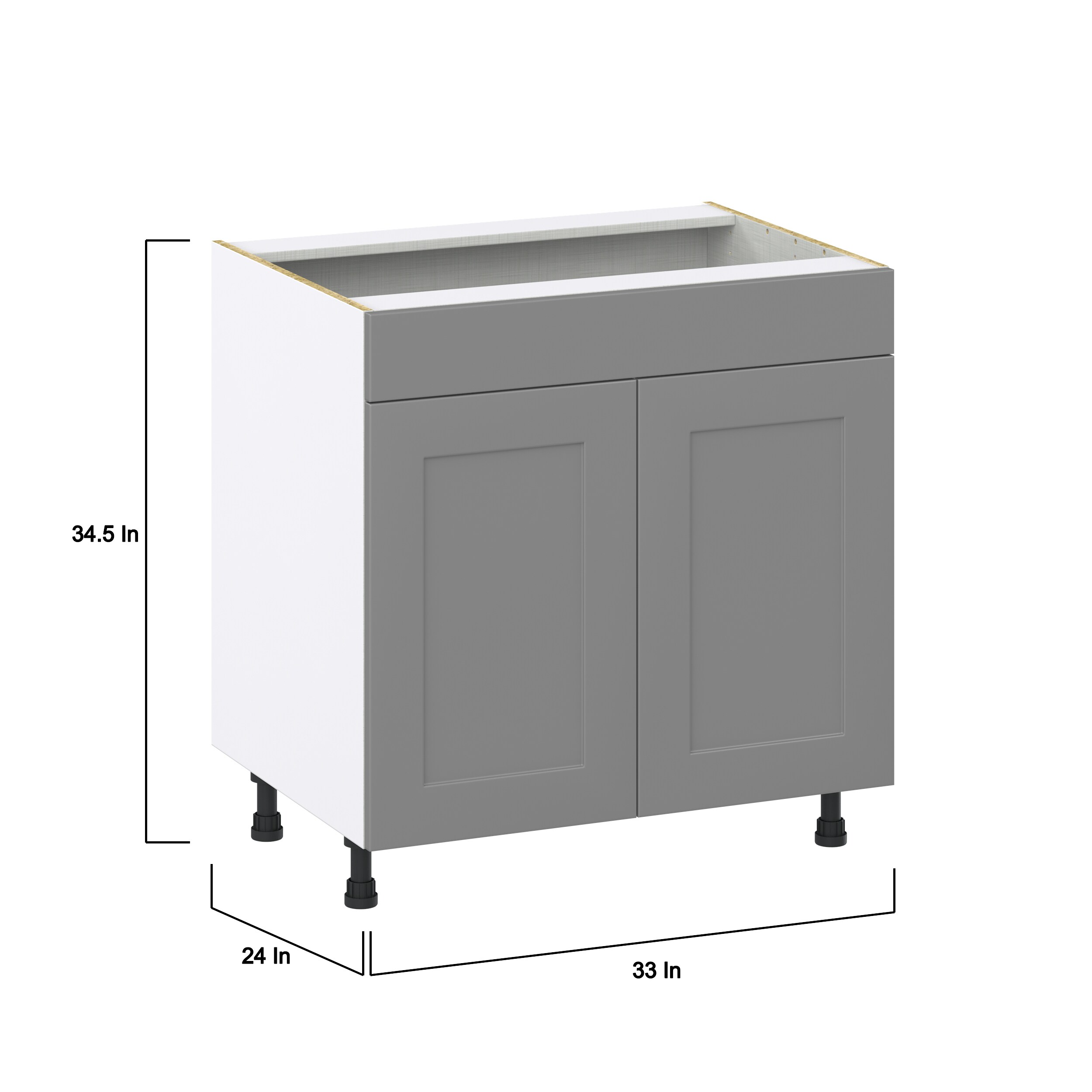 Hugo&Borg DSSB33FF-BM Cabinets-Kitchen - View #4