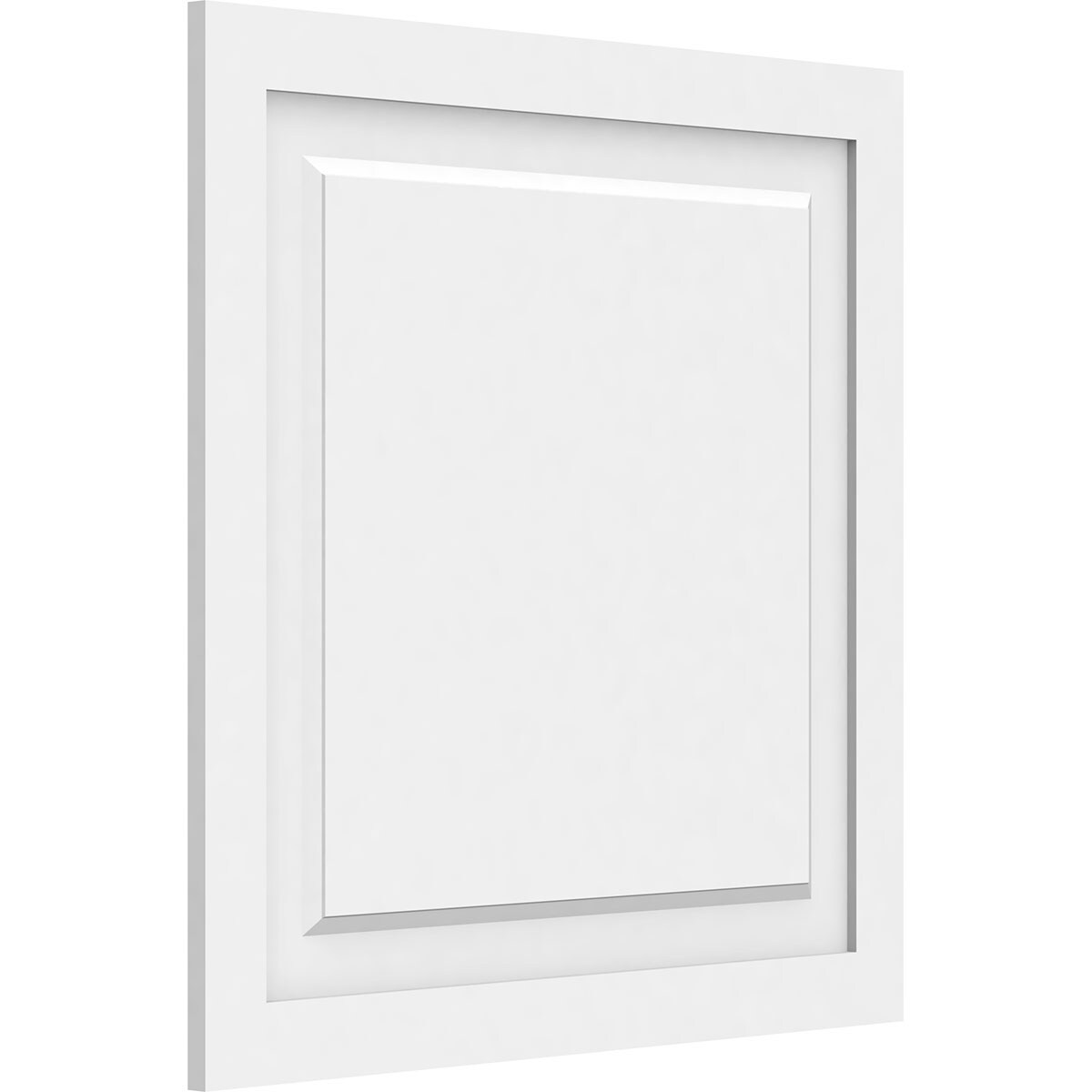 Ekena Millwork WALP26X26X062HAR 26-in x 26-in Smooth Paintable/Stainable White PVC Fretwork Wall Panel (