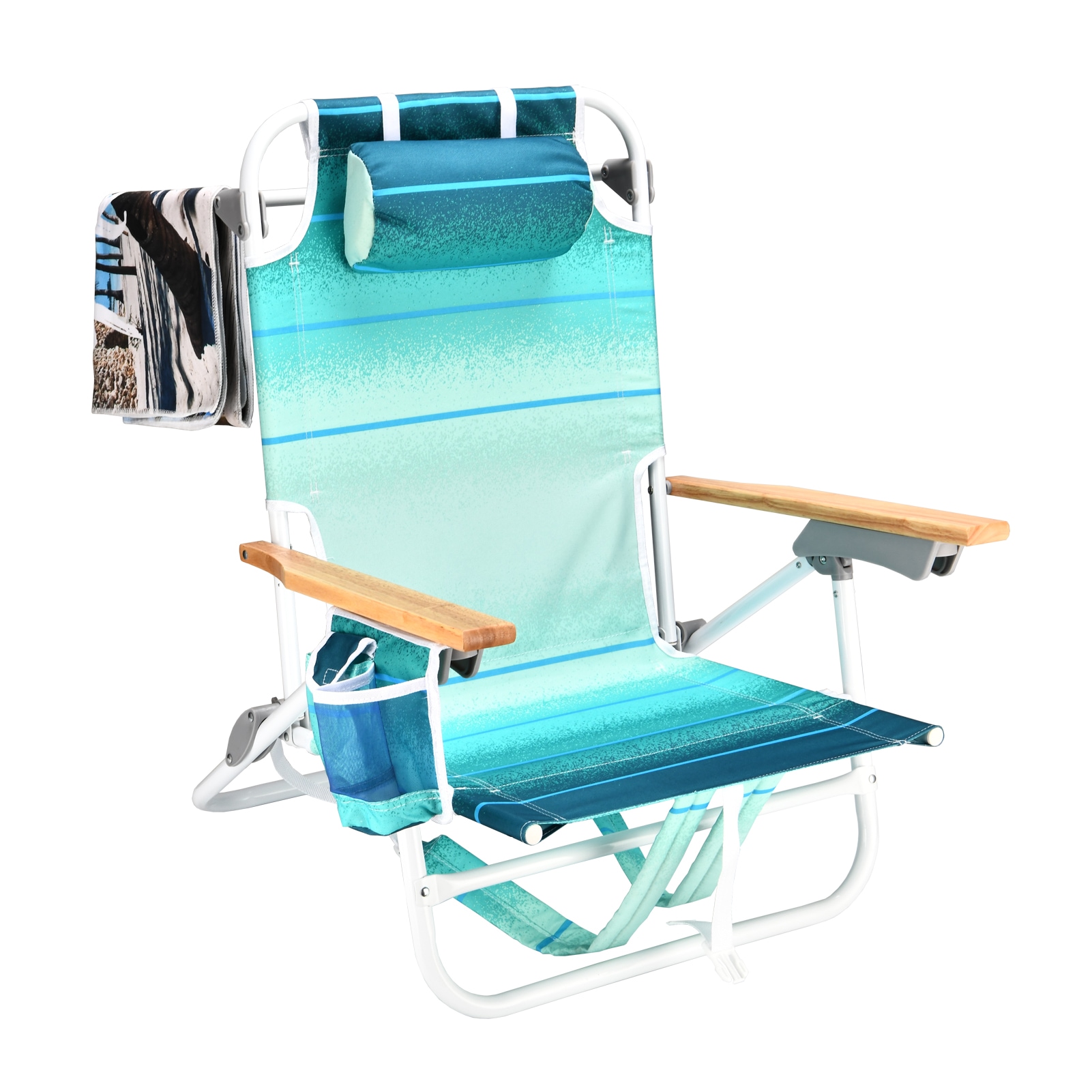 Kahomvis BEACH-QP109-224 Beach-Camping-Chairs - View #5