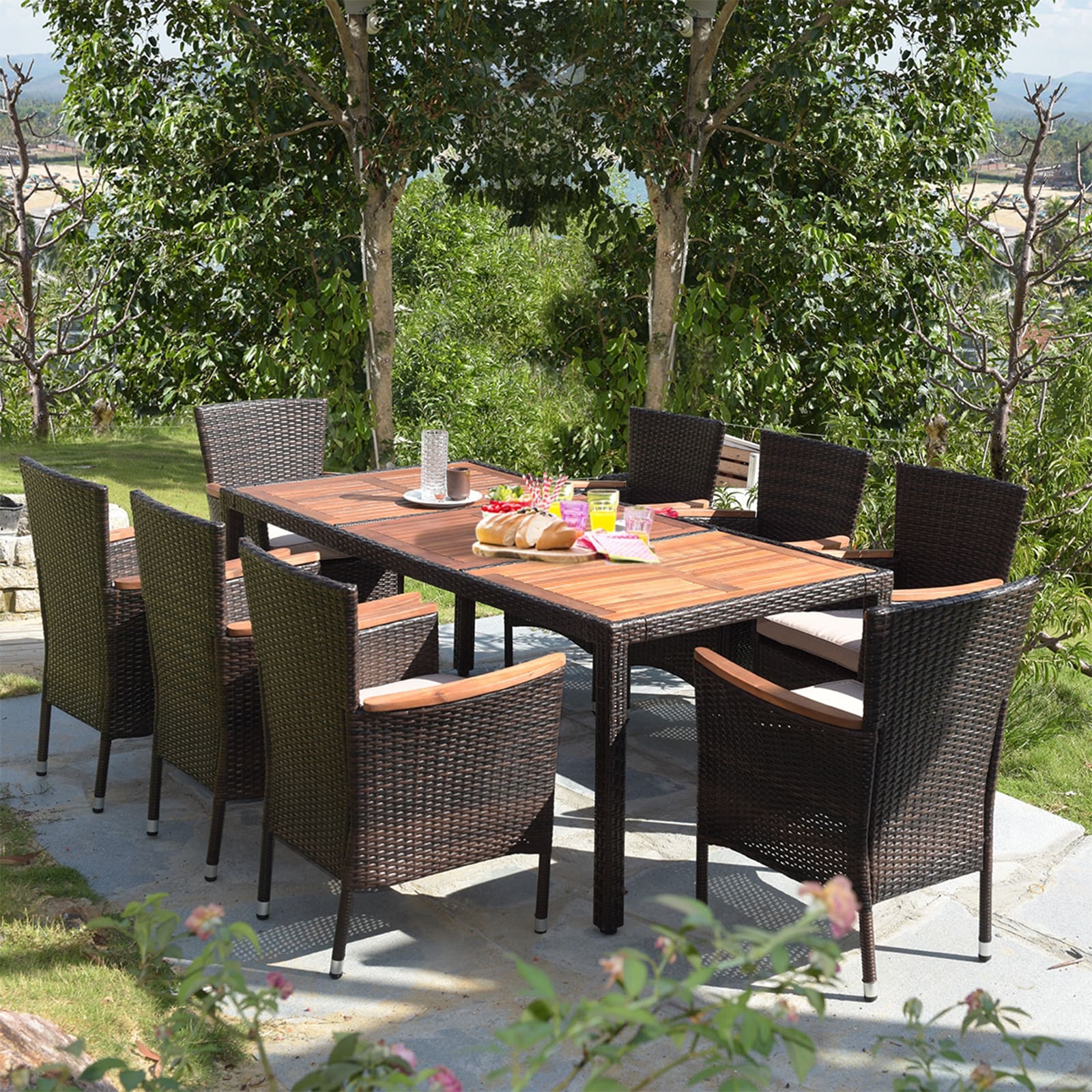 WELLFOR OUG68660B+ Patio-Dining-Sets - View #10