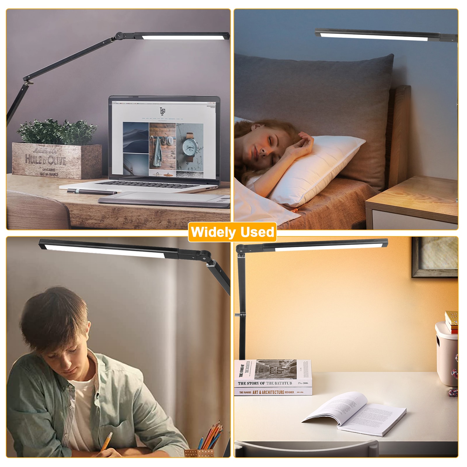 LamQee 06FTL0226ABK Desk-Table-Lamps - View #3