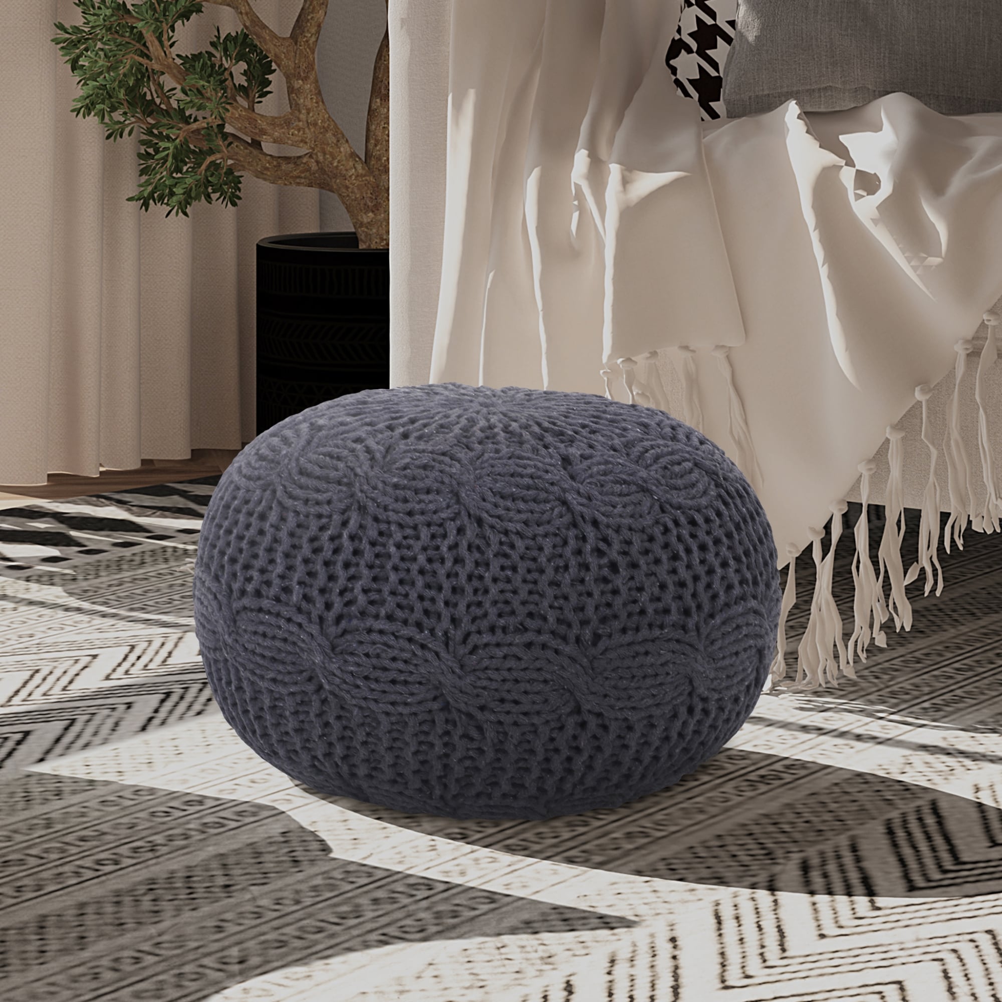 Loft Lyfe LPF408-21DG-LS Indoor-Ottomans - View #2