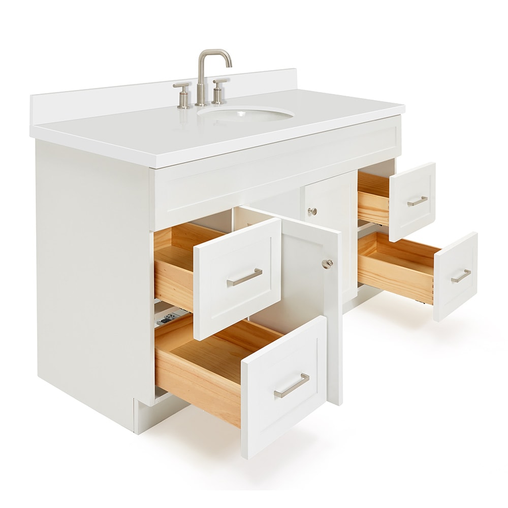 ARIEL F061SWQOVOWHT Bath-Vanity-Combo - View #5
