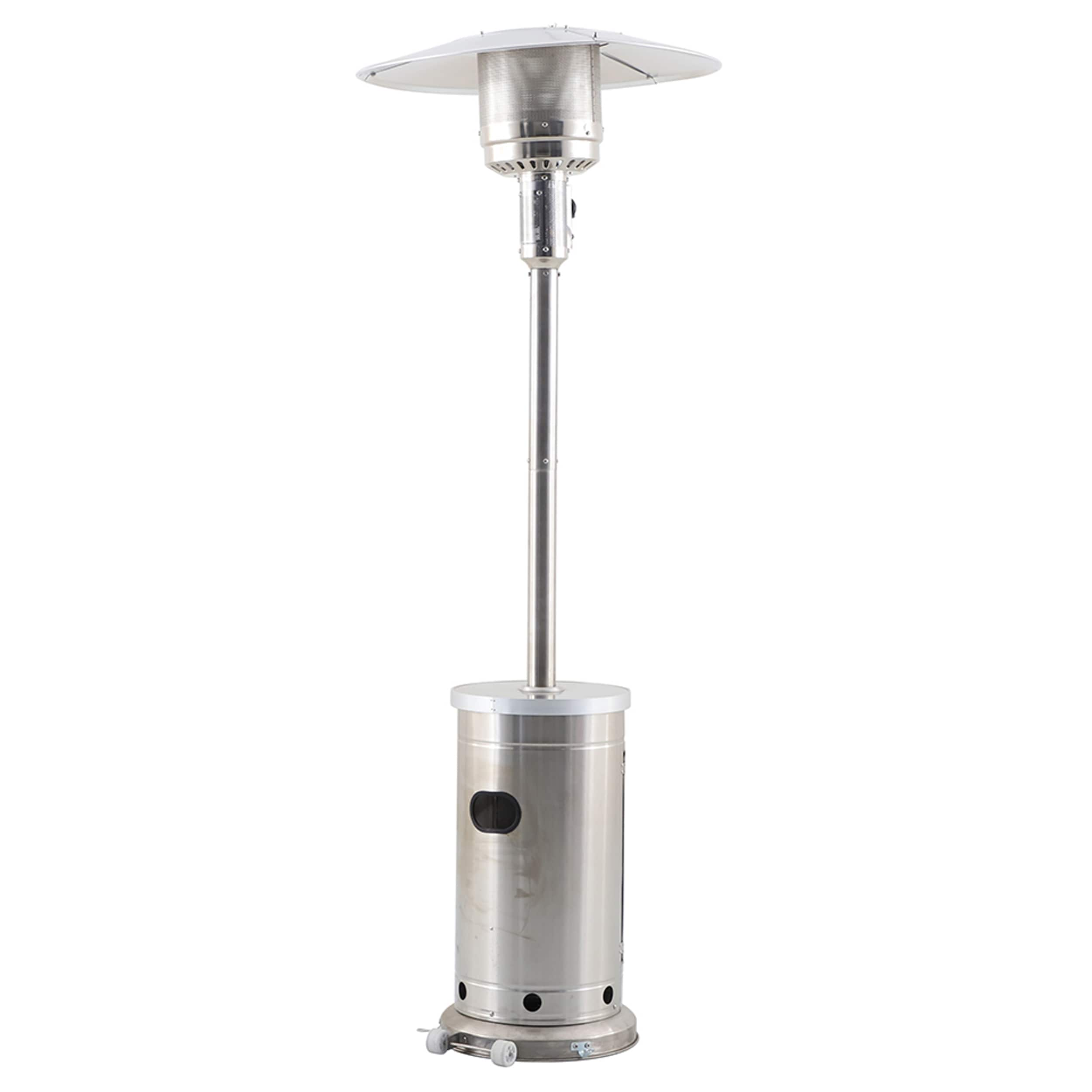 Master Forge 48000-BTU Stainless Steel Stainless Steel Floorstanding ...