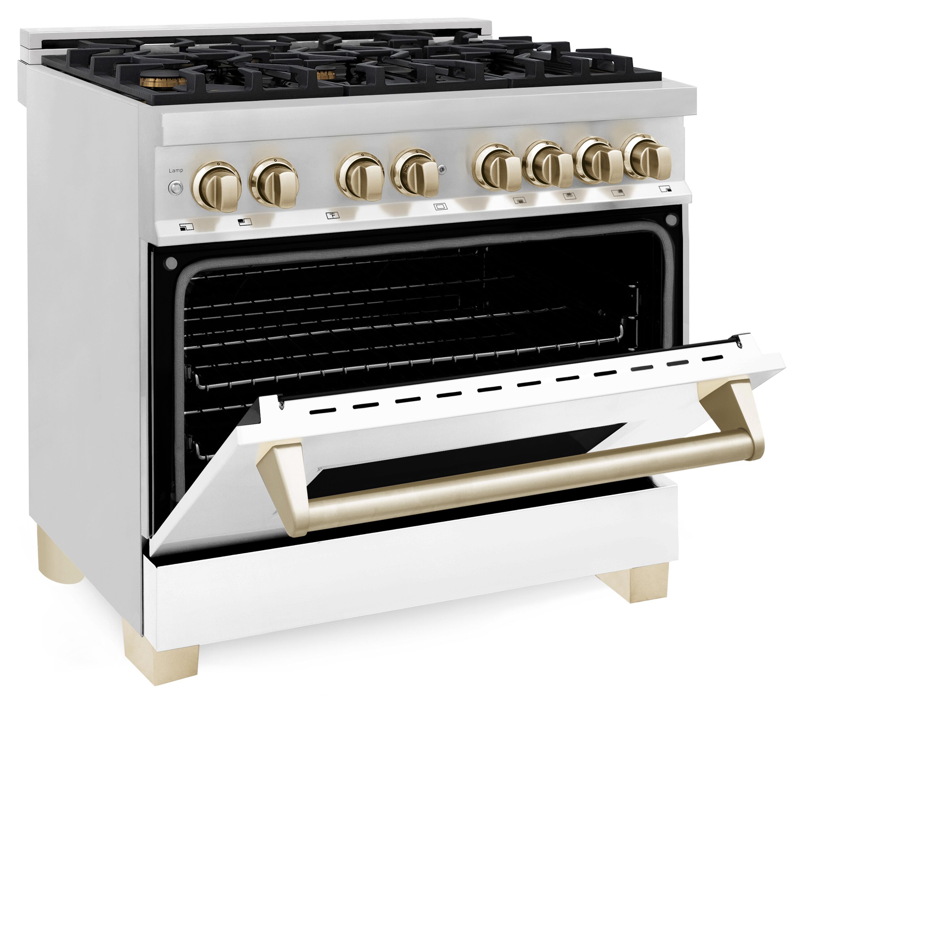 ZLINE KITCHEN & BATH RAZ-WM-36-G Dual-Fuel-Ranges - View #2