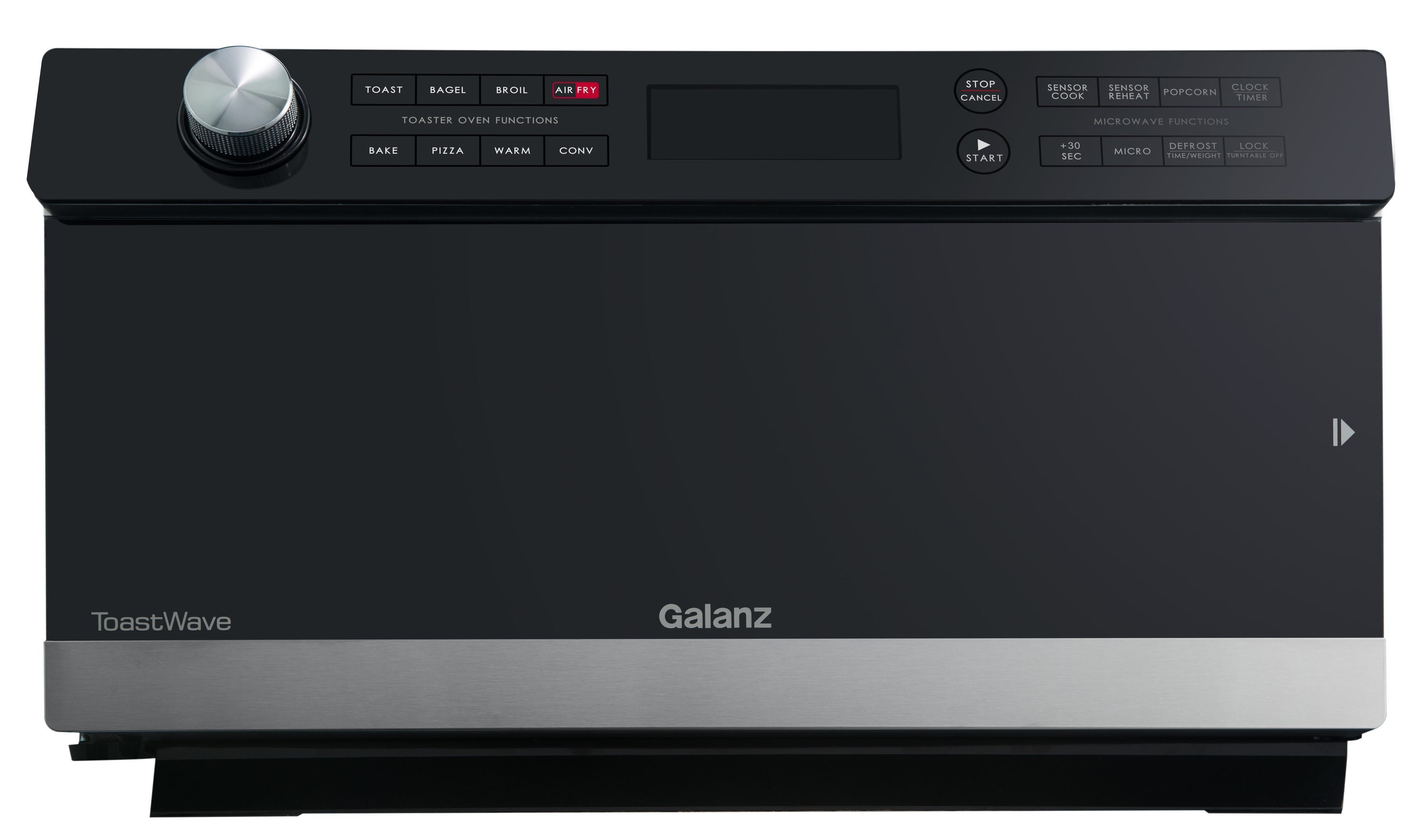 Galanz - Air Fry Toaster Oven - Stainless Steel