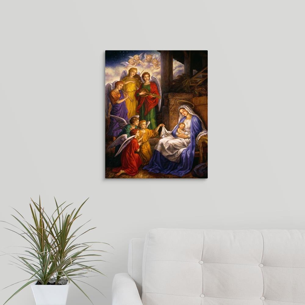 GreatBigCanvas Madonna by Edgar Jerins Canvas 20-in H x 16-in W ...