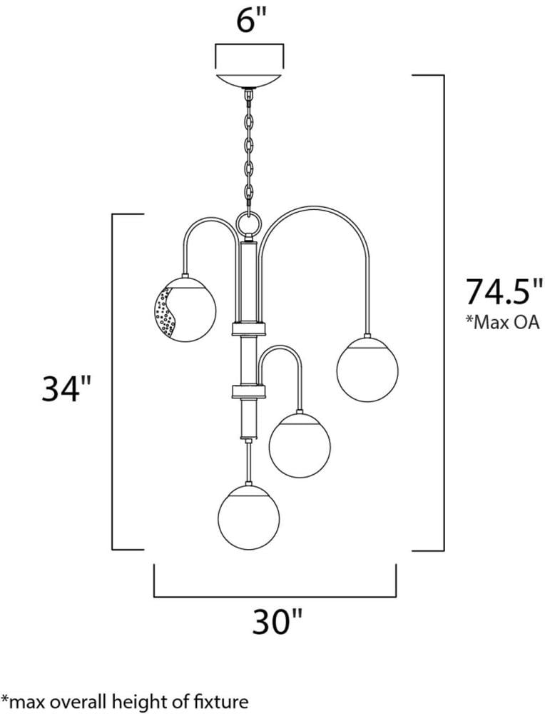 Maxim Lighting 20469BGTXBPN/BUX b090015 - View #2